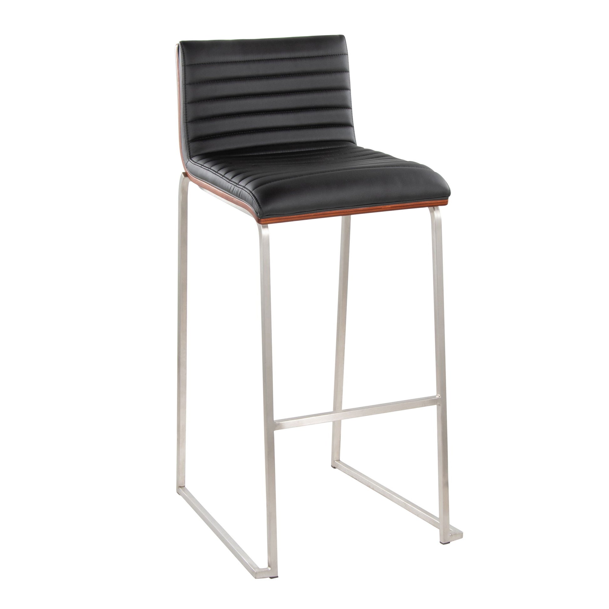 Mason Mara - Contemporary Fixed Height Barstool (Set of 2) - Best Buy Furniture