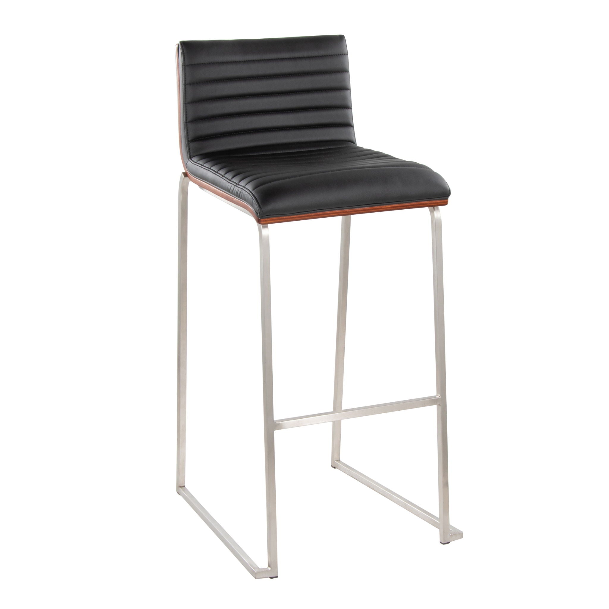 Mason Mara - Contemporary Fixed Height Barstool (Set of 2) - Best Buy Furniture