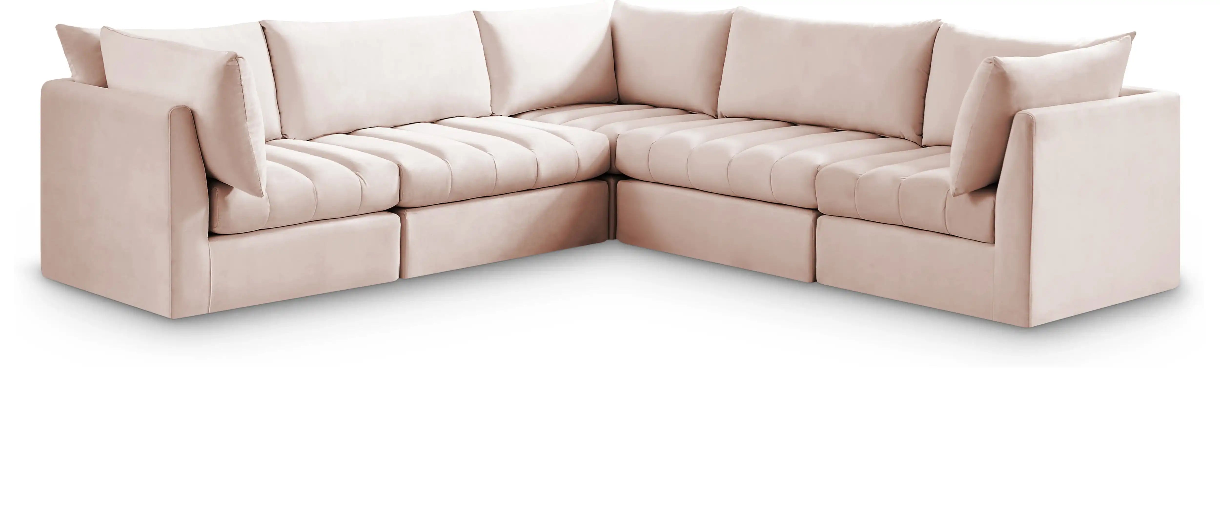 Jacob - Modular Corner Sectional 5 Piece - Best Buy Furniture