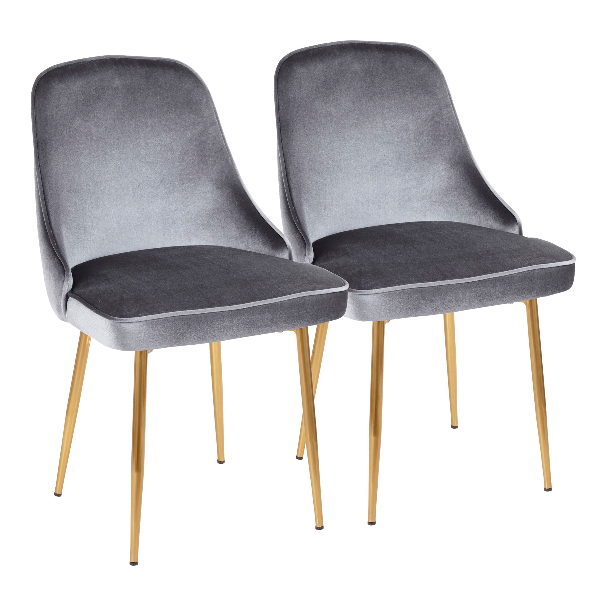 Marcel - Contemporary / Glam Dining Chair (Set of 2) - Best Buy Furniture