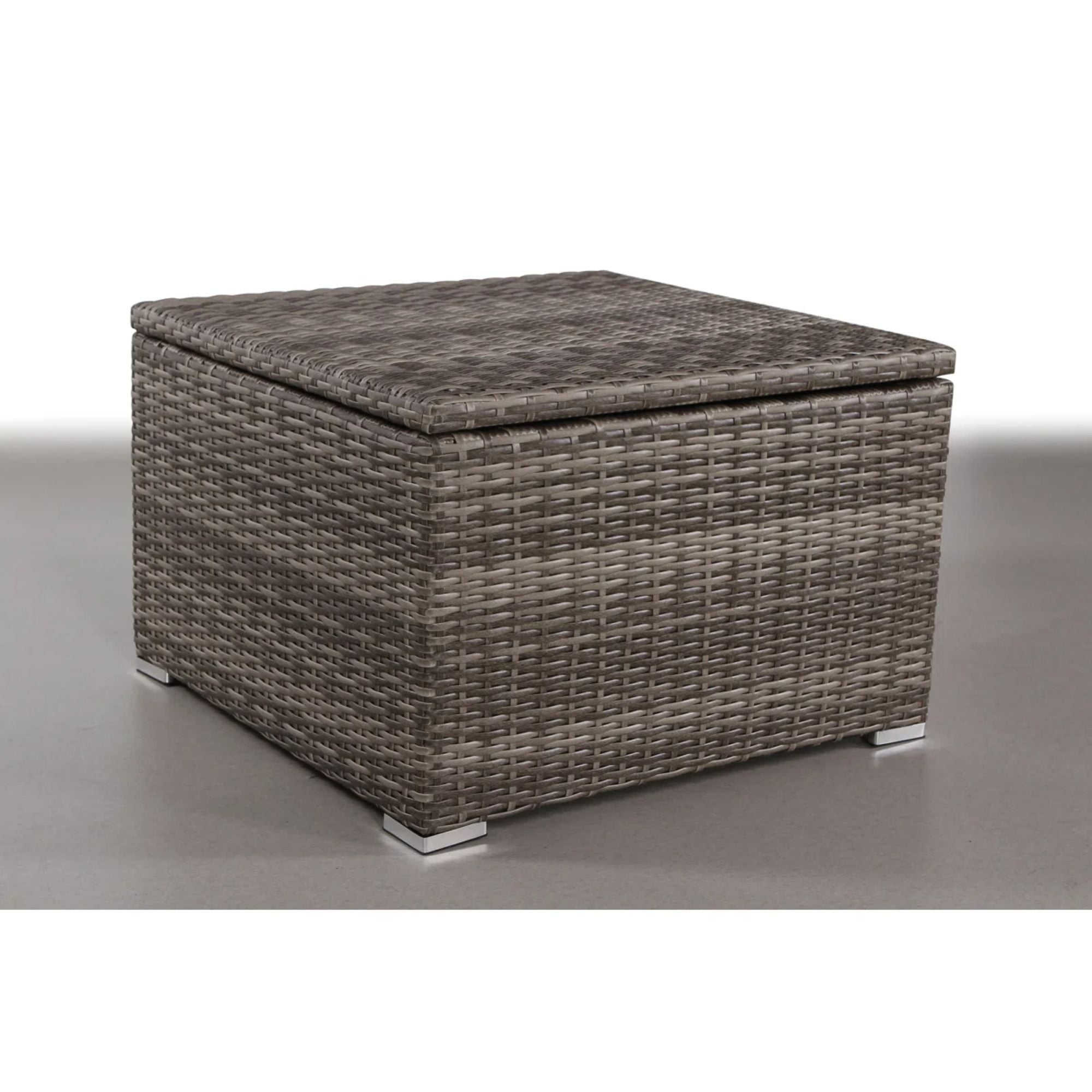 Outdoor Storage End Table - Gray Mix - Best Buy Furniture