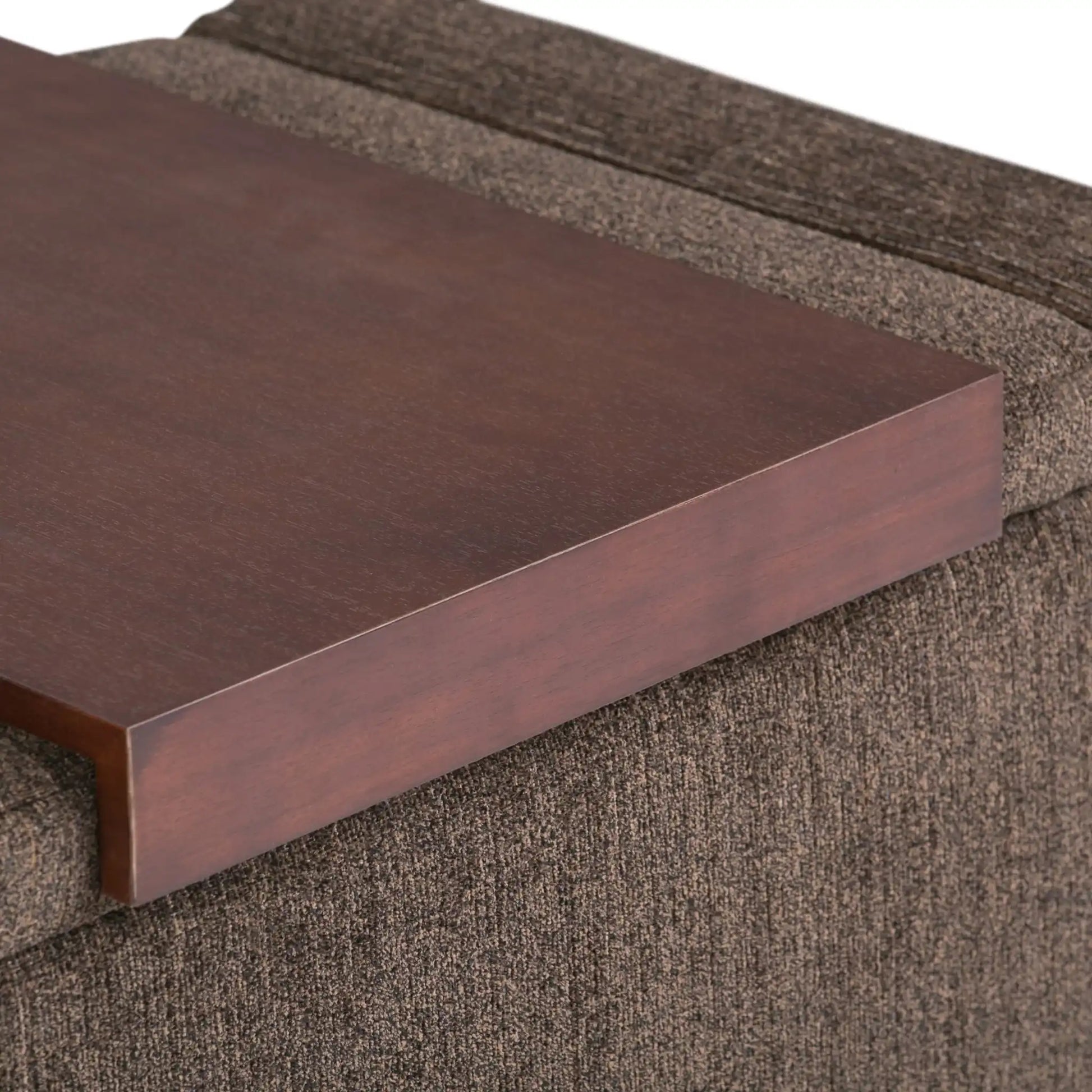 Bretton - Lift Top Storage Ottoman - Deep Umber Brown - Best Buy Furniture