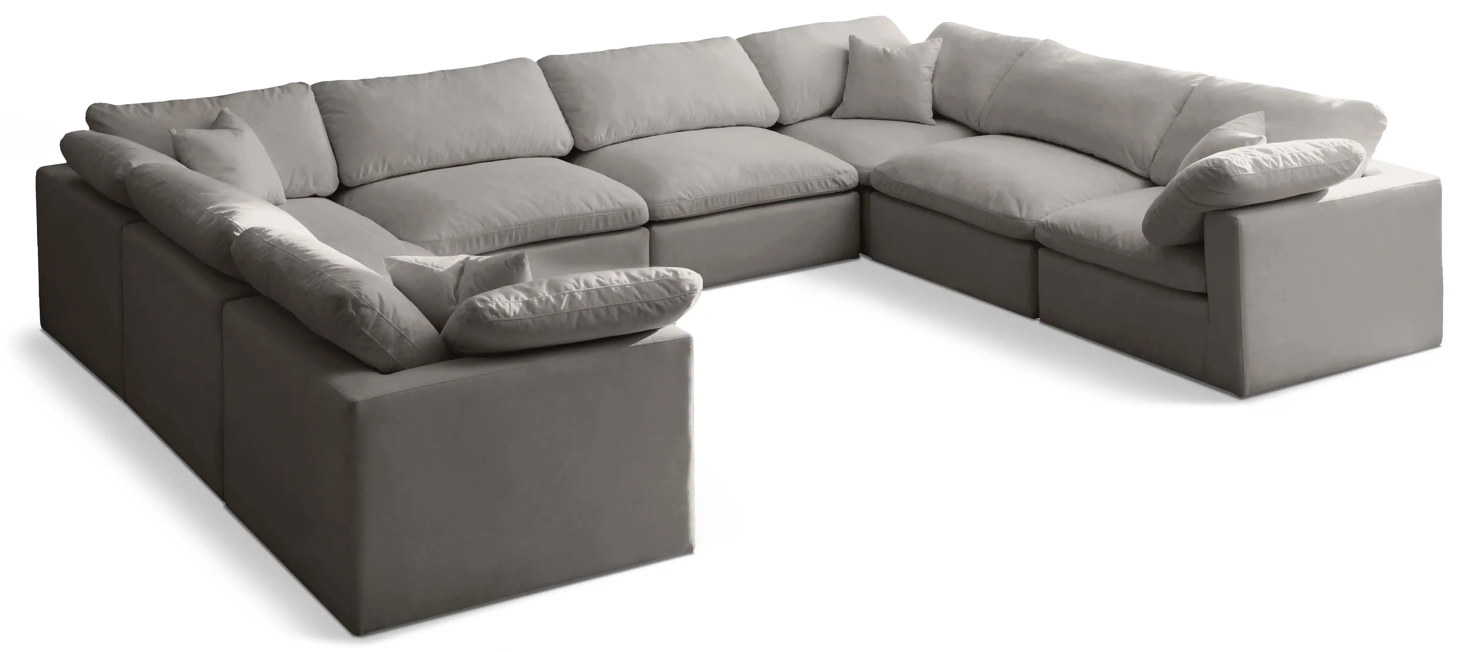 Plush - 8 Piece Modular Sectional - Best Buy Furniture