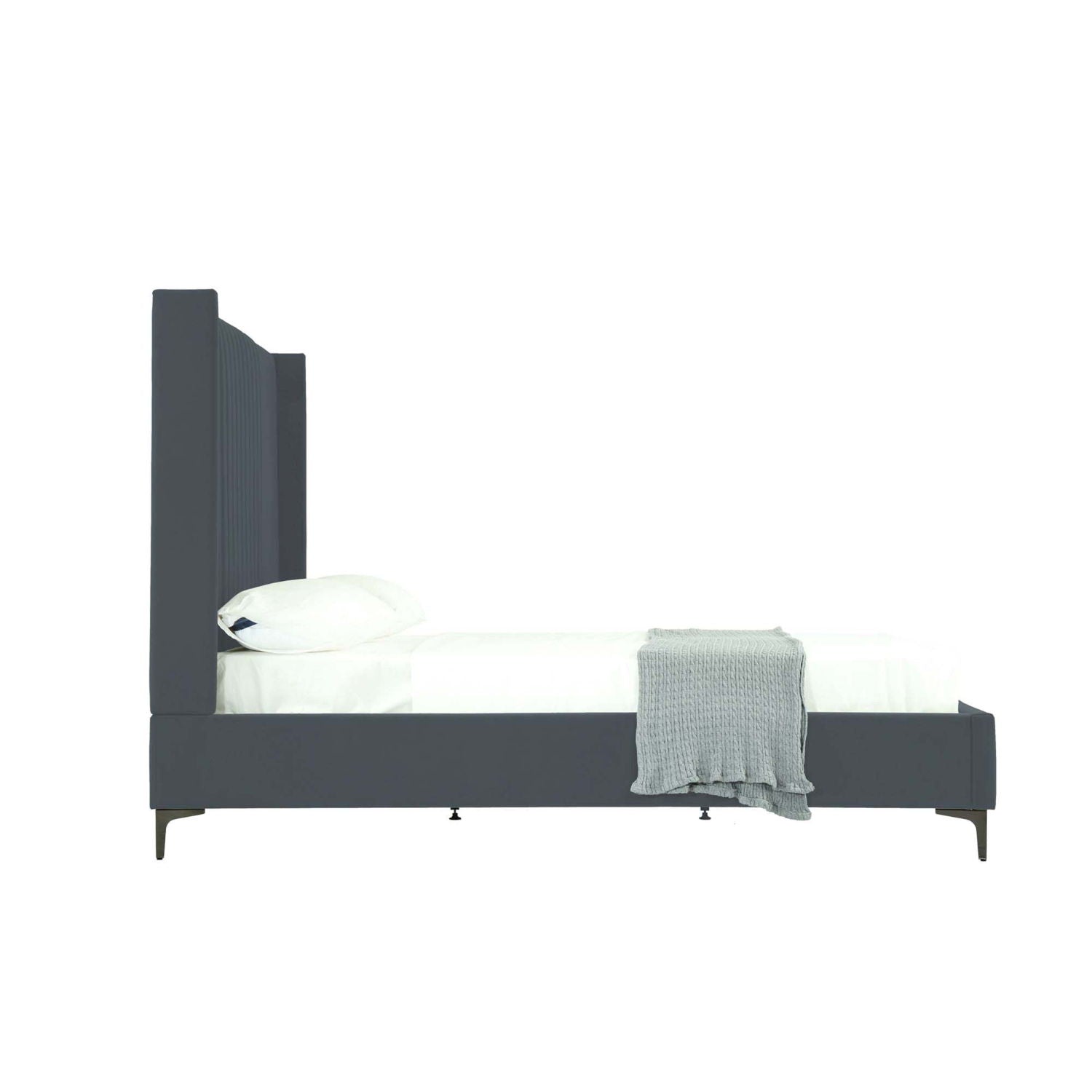 Promenade - Bed With Upholstered Headboard And Slats