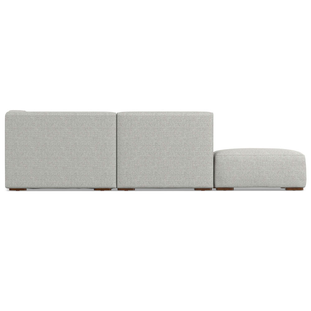 Rex - Handcrafted Sectional Sofa And Ottoman - Best Buy Furniture