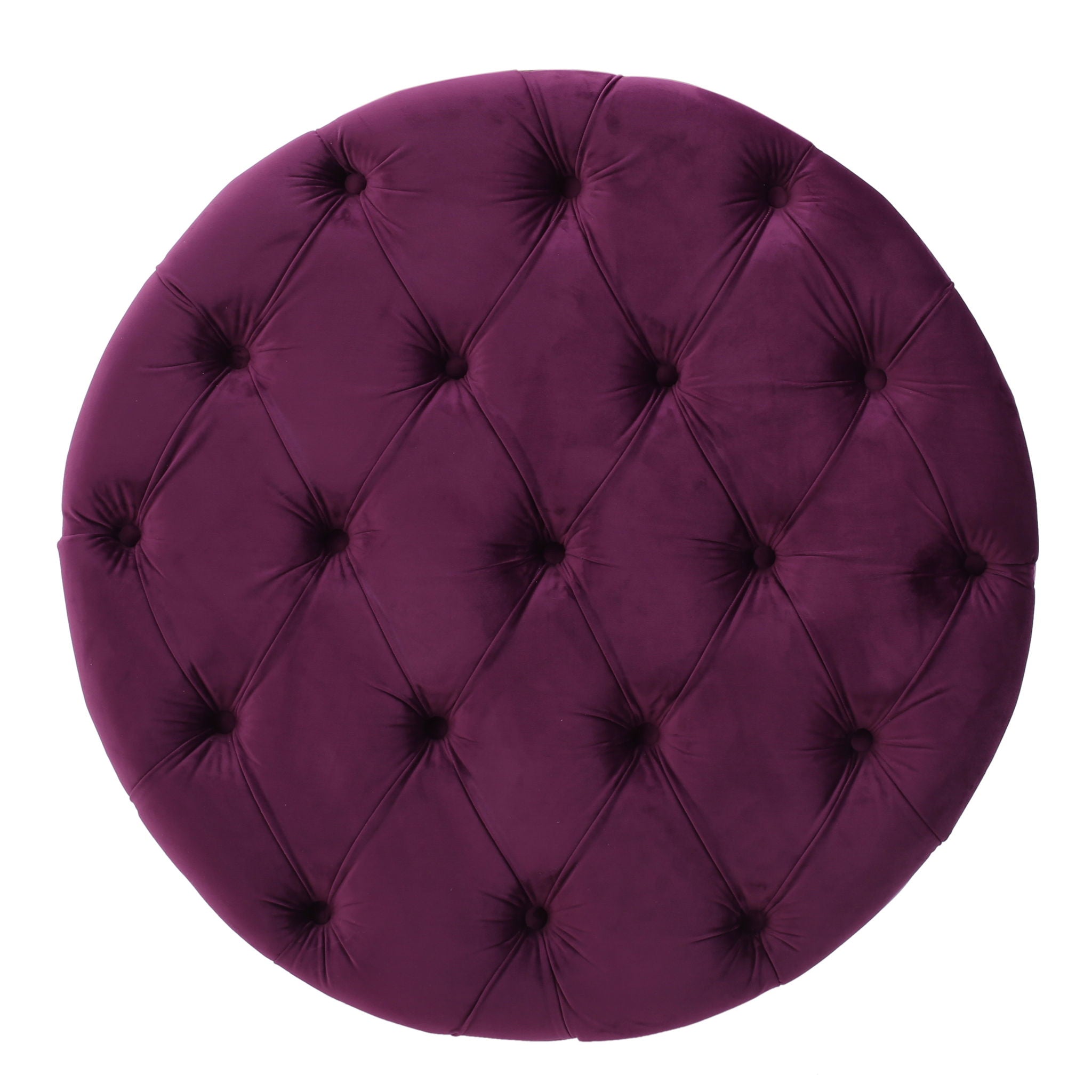 Modern Glam Ottoman Velvet - Best Buy Furniture