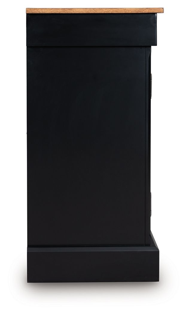 Wildenauer - Dining Room Buffet - Brown / Black - Best Buy Furniture