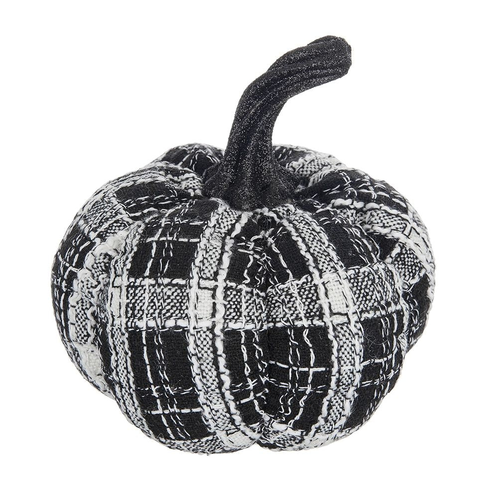 Light Plaid Pumpkin, For Holiday Halloween Decor - Black / White - Best Buy Furniture