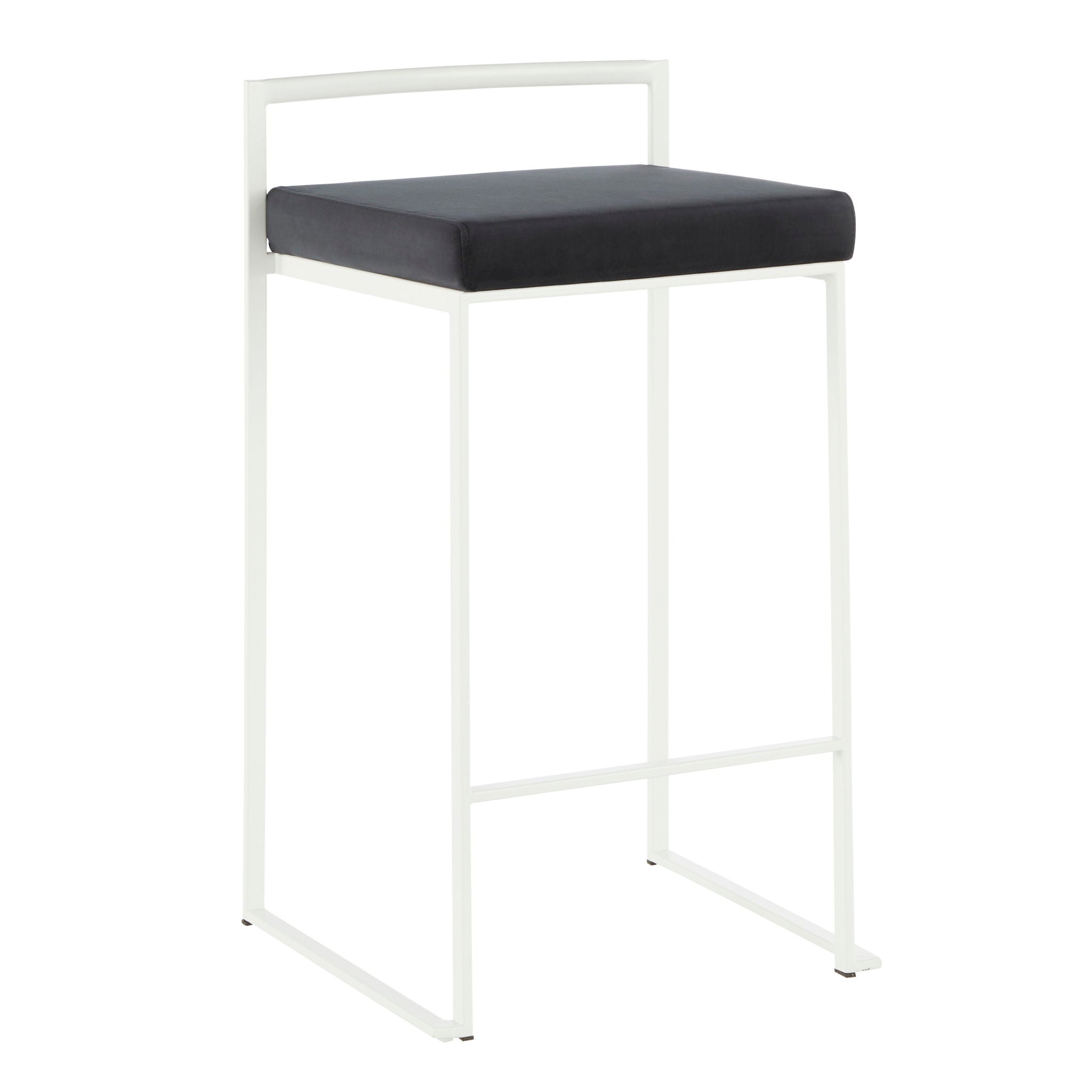 Fuji - Simple Elegance, Contemporary Stackable Counter Stool - Best Buy Furniture