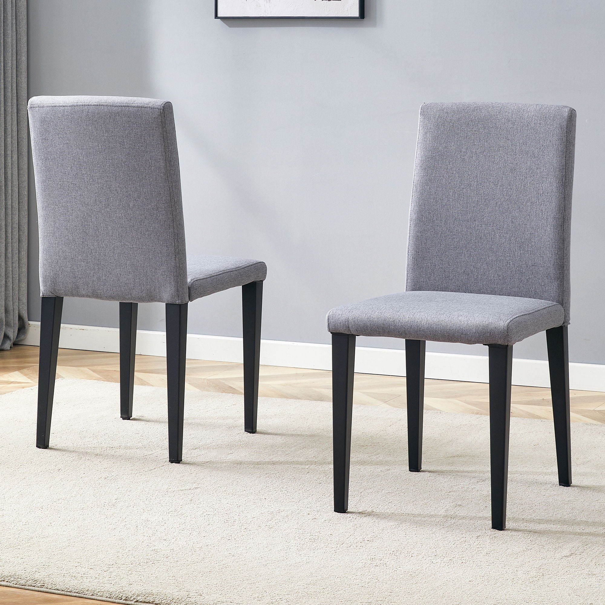 Versatile Dining Chairs With Comfortable Design And Metal Legs - Best Buy Furniture