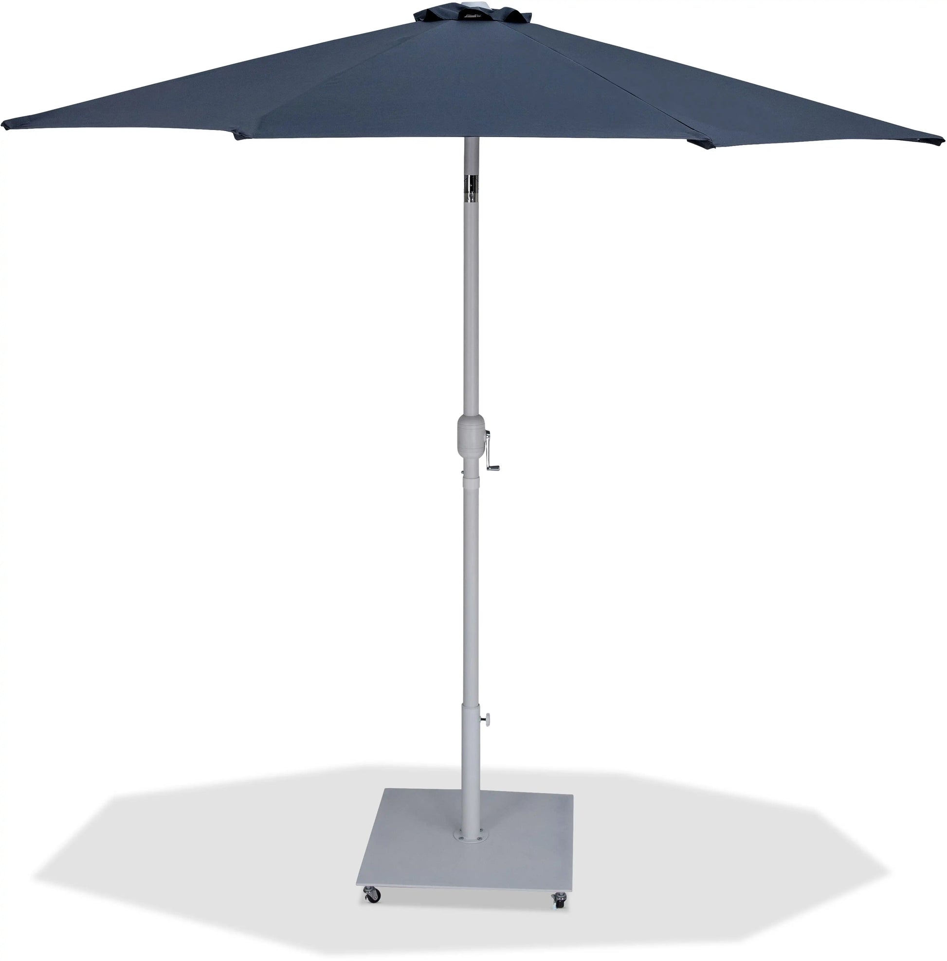 Fiji - Aluminum Patio Umbrella With Square White Base - Best Buy Furniture