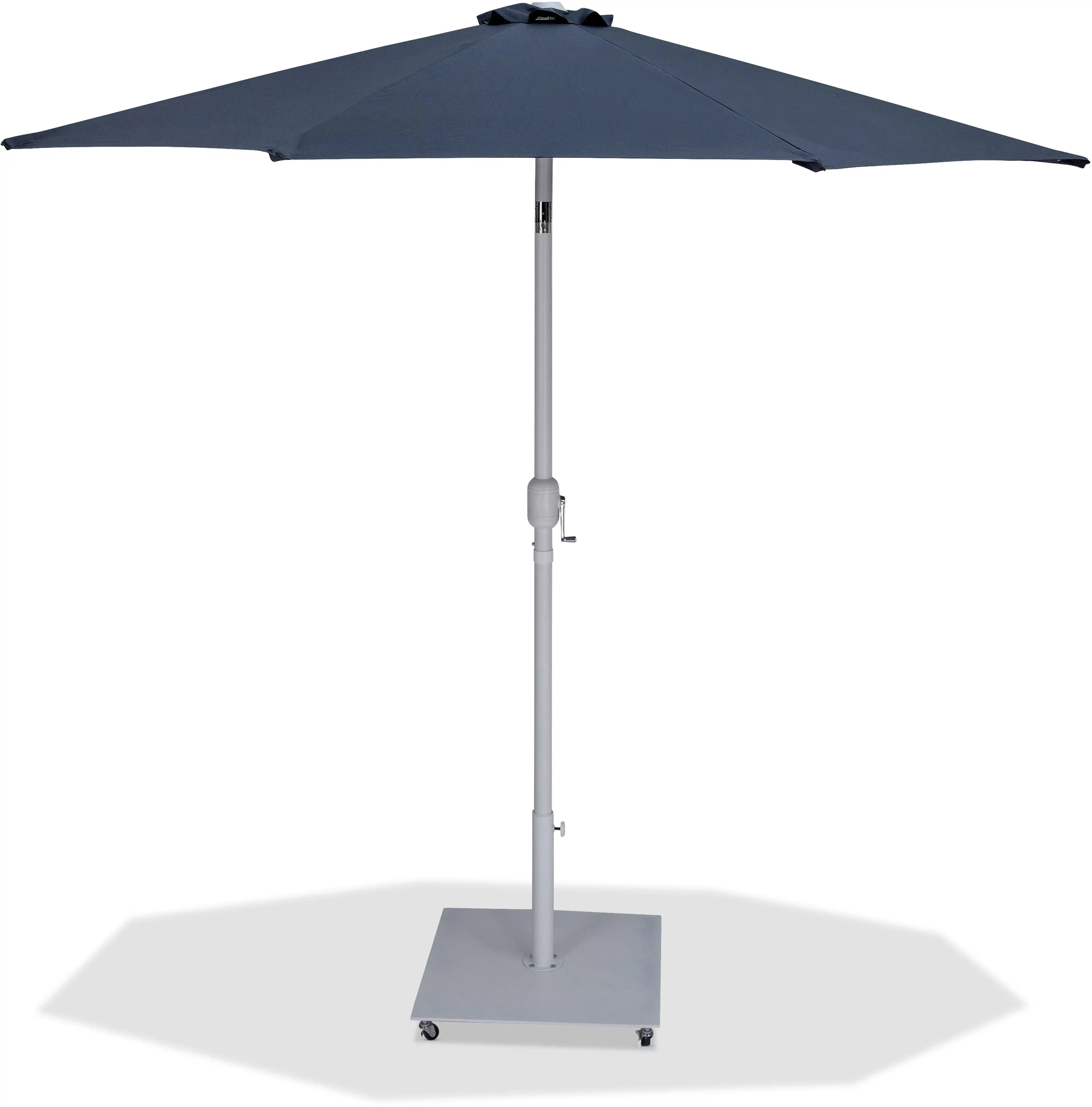 Fiji - Aluminum Patio Umbrella With Square White Base - Best Buy Furniture