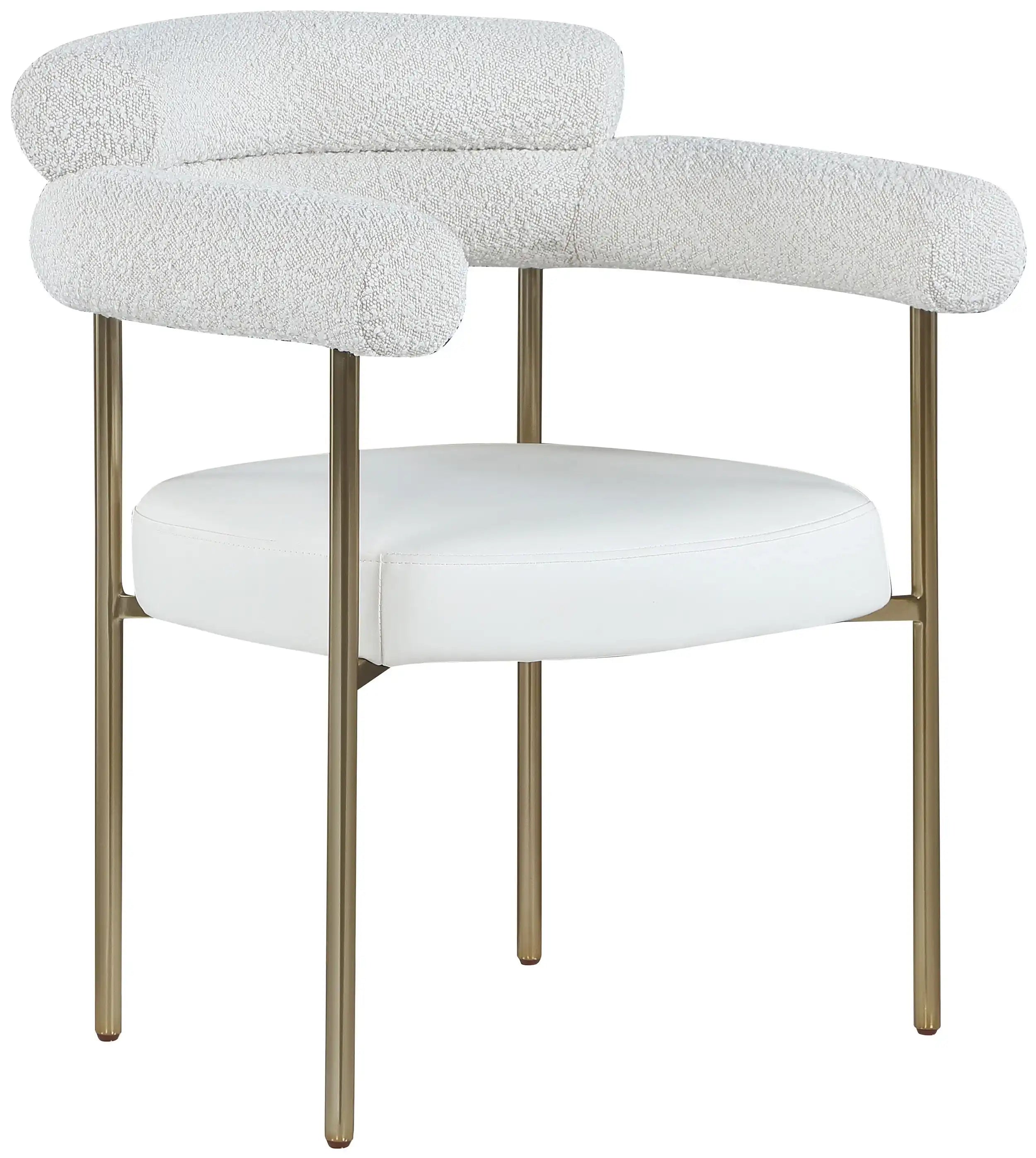 Blake - Dining Chair With Bronze Legs (Set of 2) - Best Buy Furniture