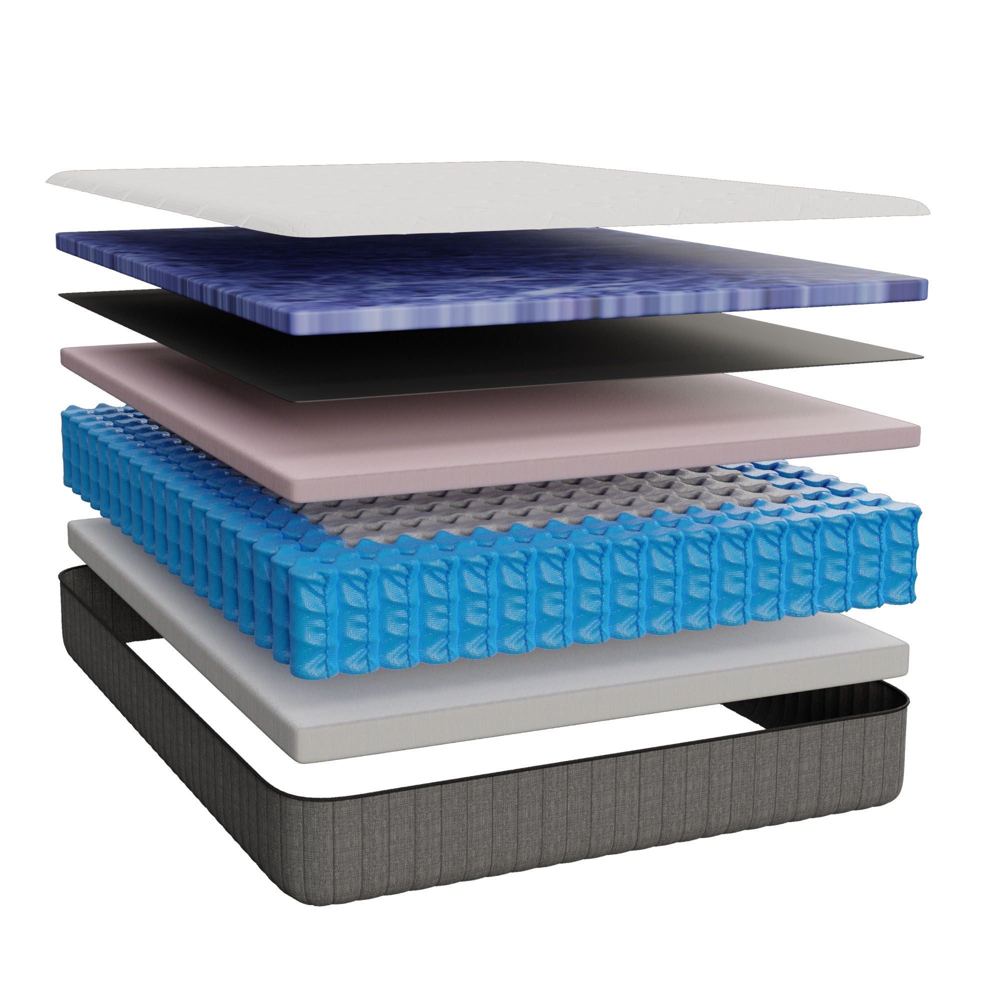 12" Profile Massage Mattress Hybrid - Best Buy Furniture