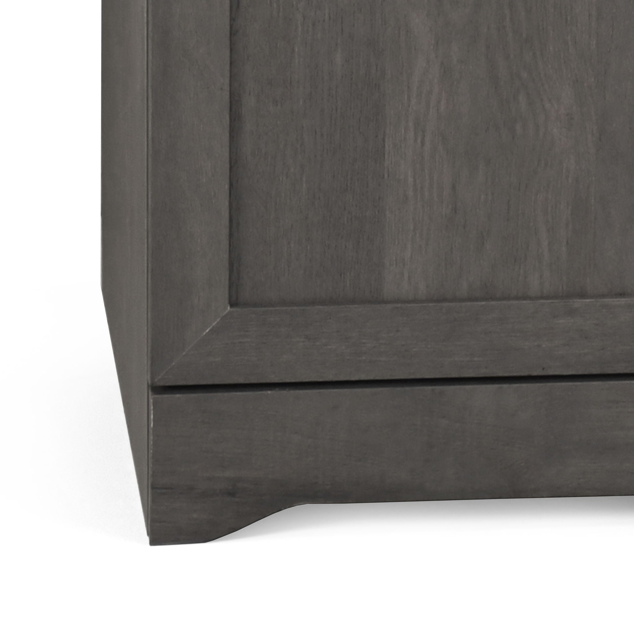 Danbury - Wood Wardrobe - Gray - Best Buy Furniture