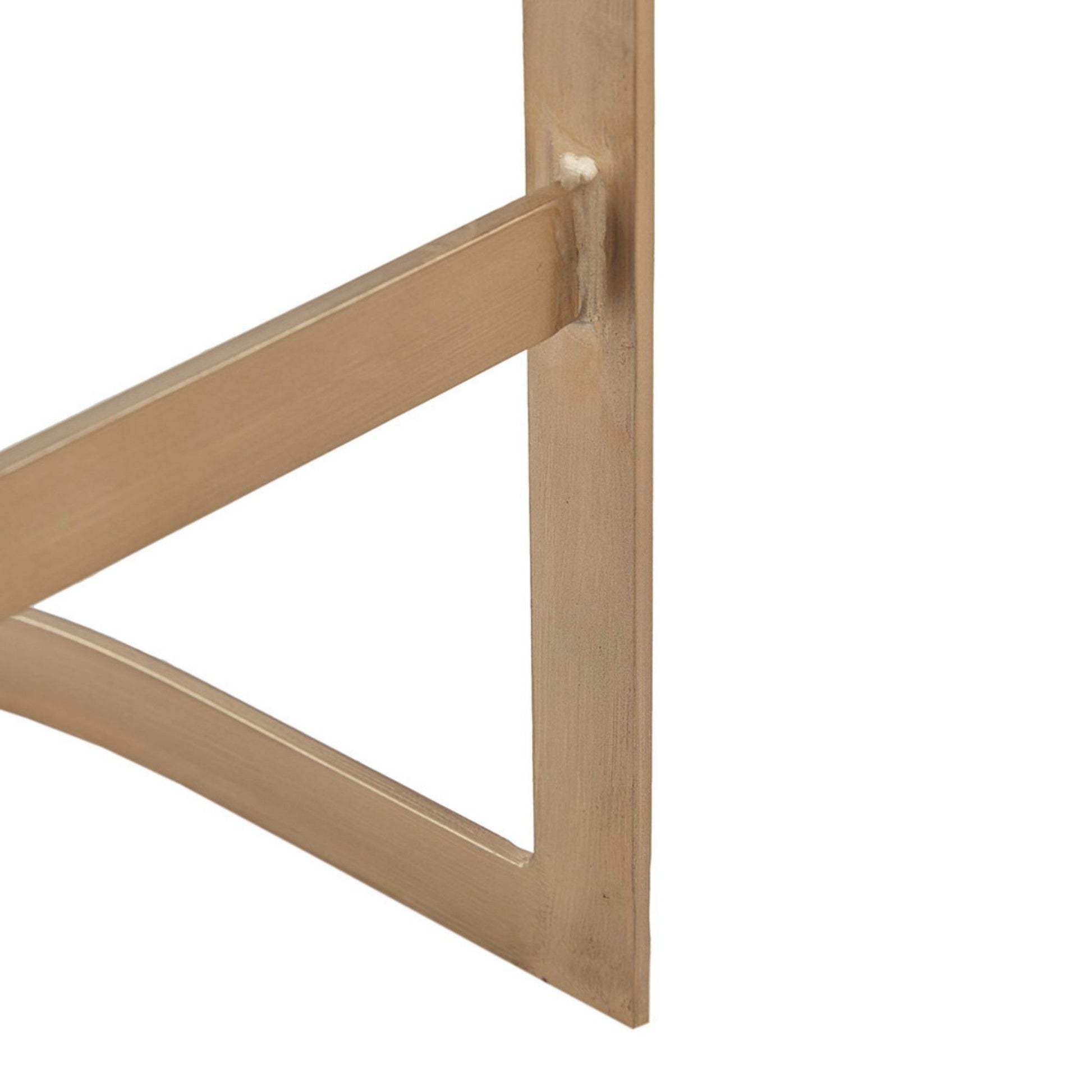 Counter Stool With Upholstered Seat, Metal Base - Charcoal / Antique Gold - Best Buy Furniture