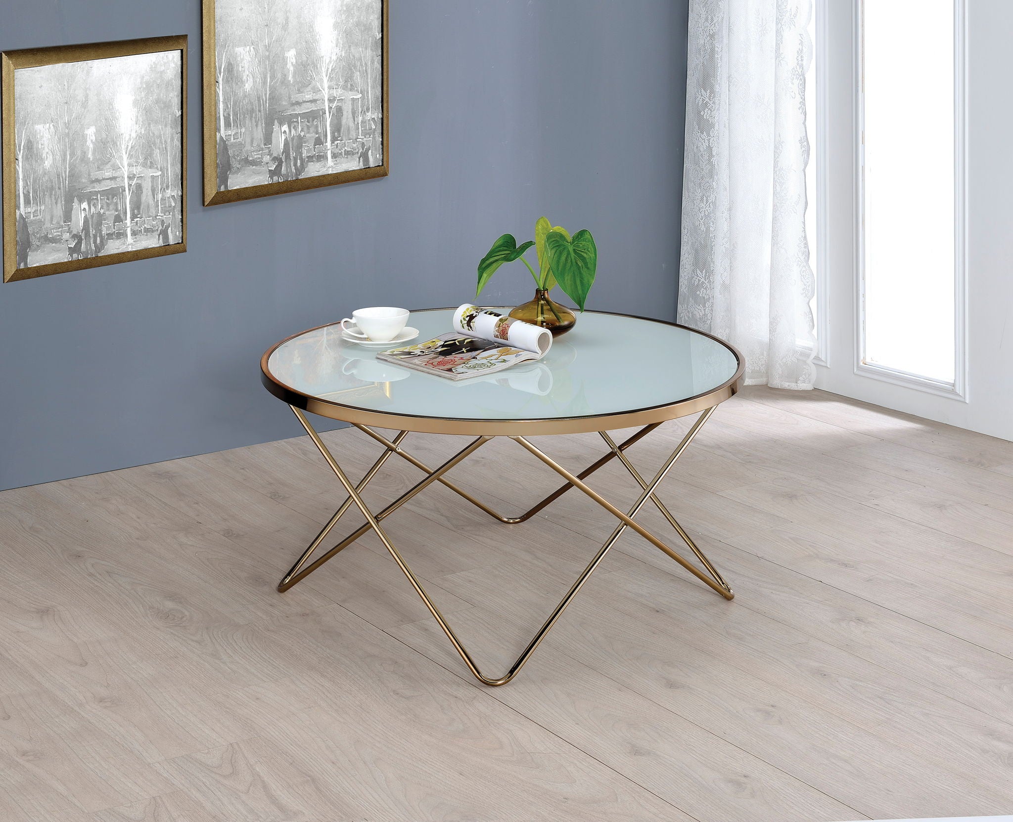 Valora - Glass Coffee Table - Best Buy Furniture
