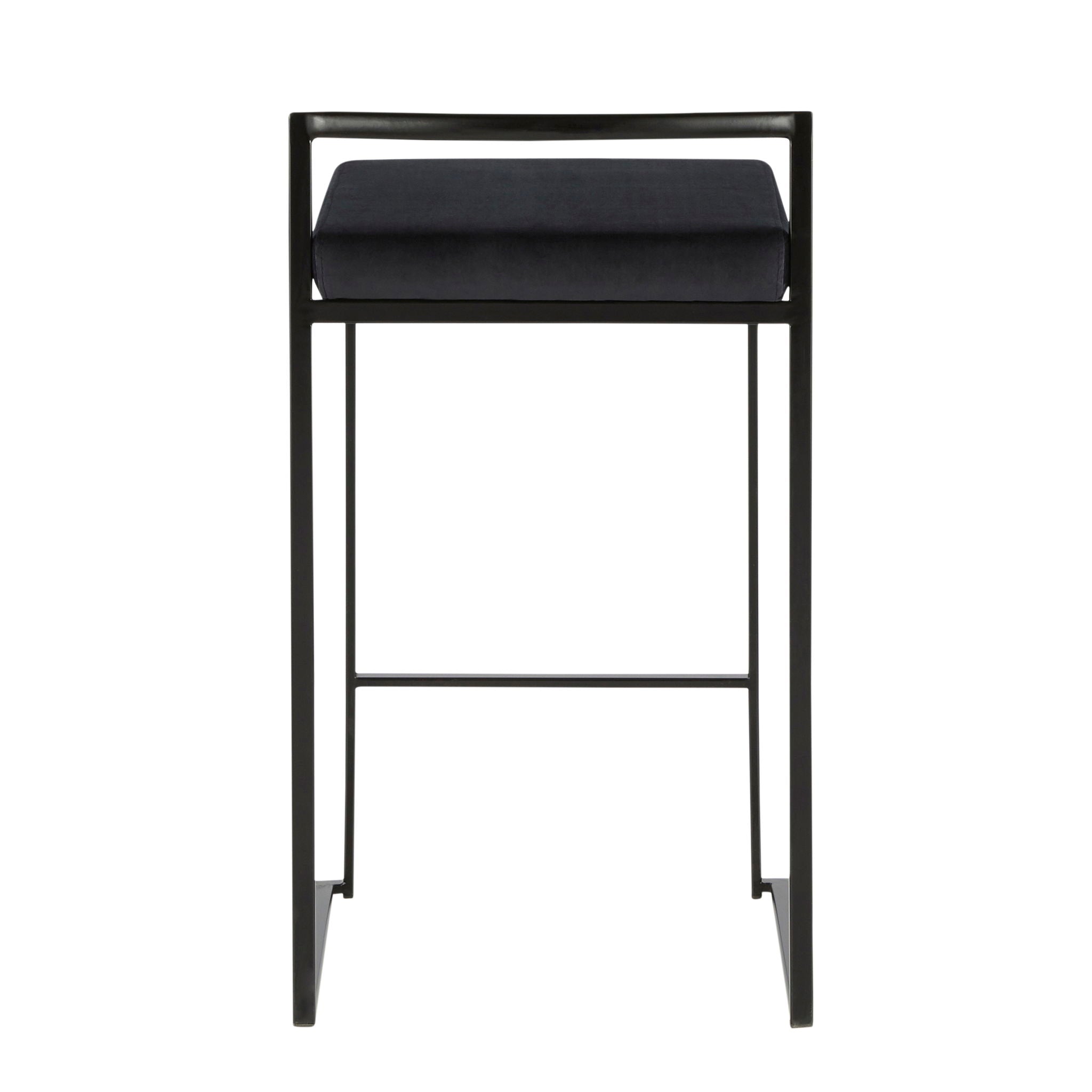 Fuji - Contemporary Style Stackable Counter Stool - Best Buy Furniture