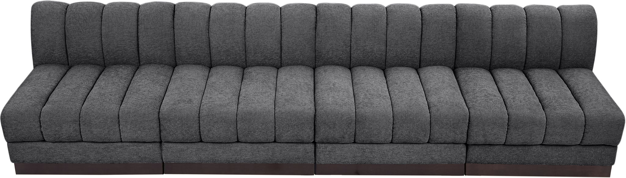 Quinn - 4 Seat Modular Armless Sofa - Best Buy Furniture