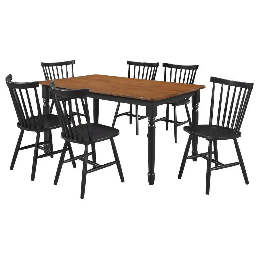 Hollyoak - Rectangular Dining Set - Best Buy Furniture