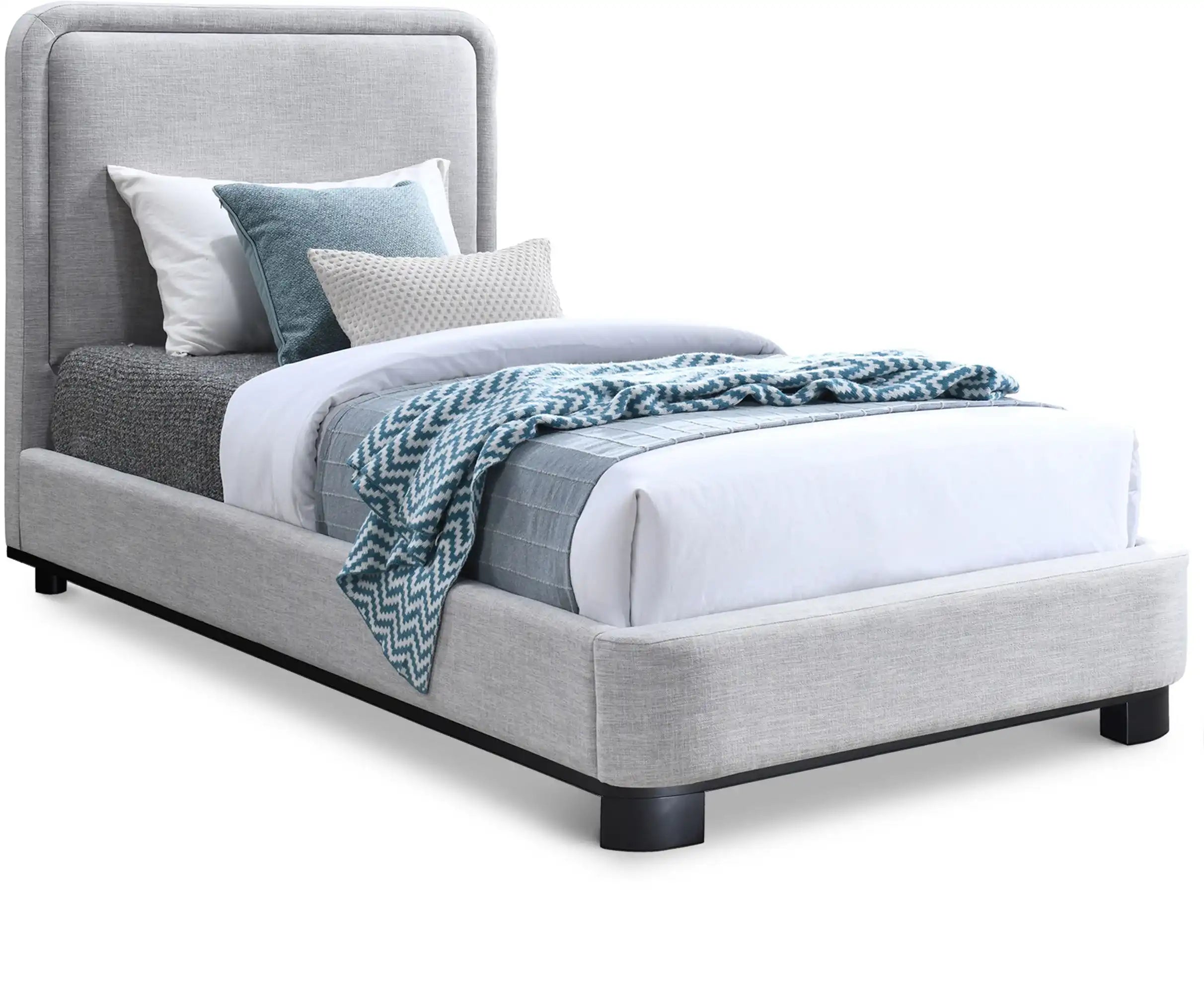 Nolita - Bed With Black Base - Best Buy Furniture