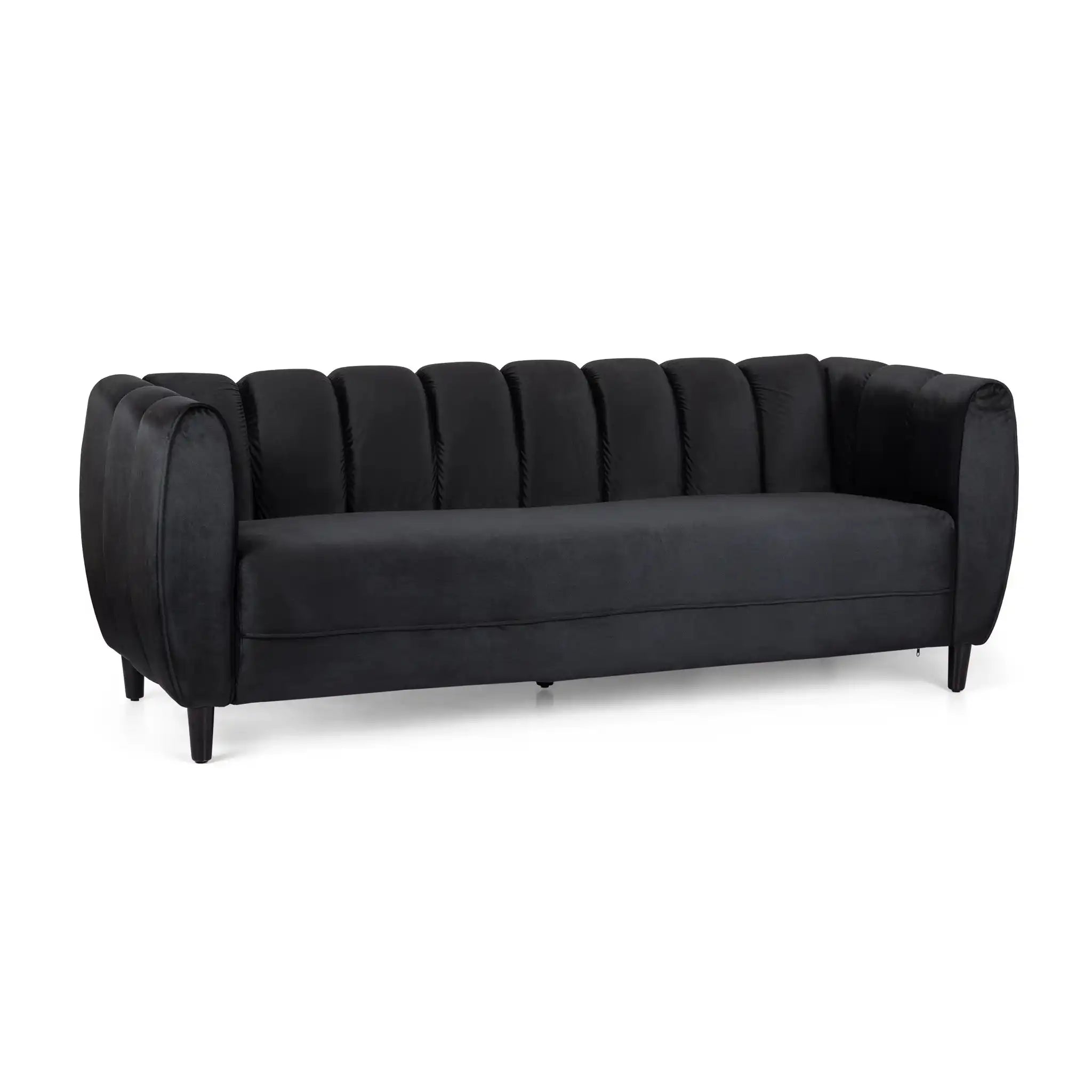 Miranda - Modern Glam Velvet 3 Seater Sofa - Best Buy Furniture