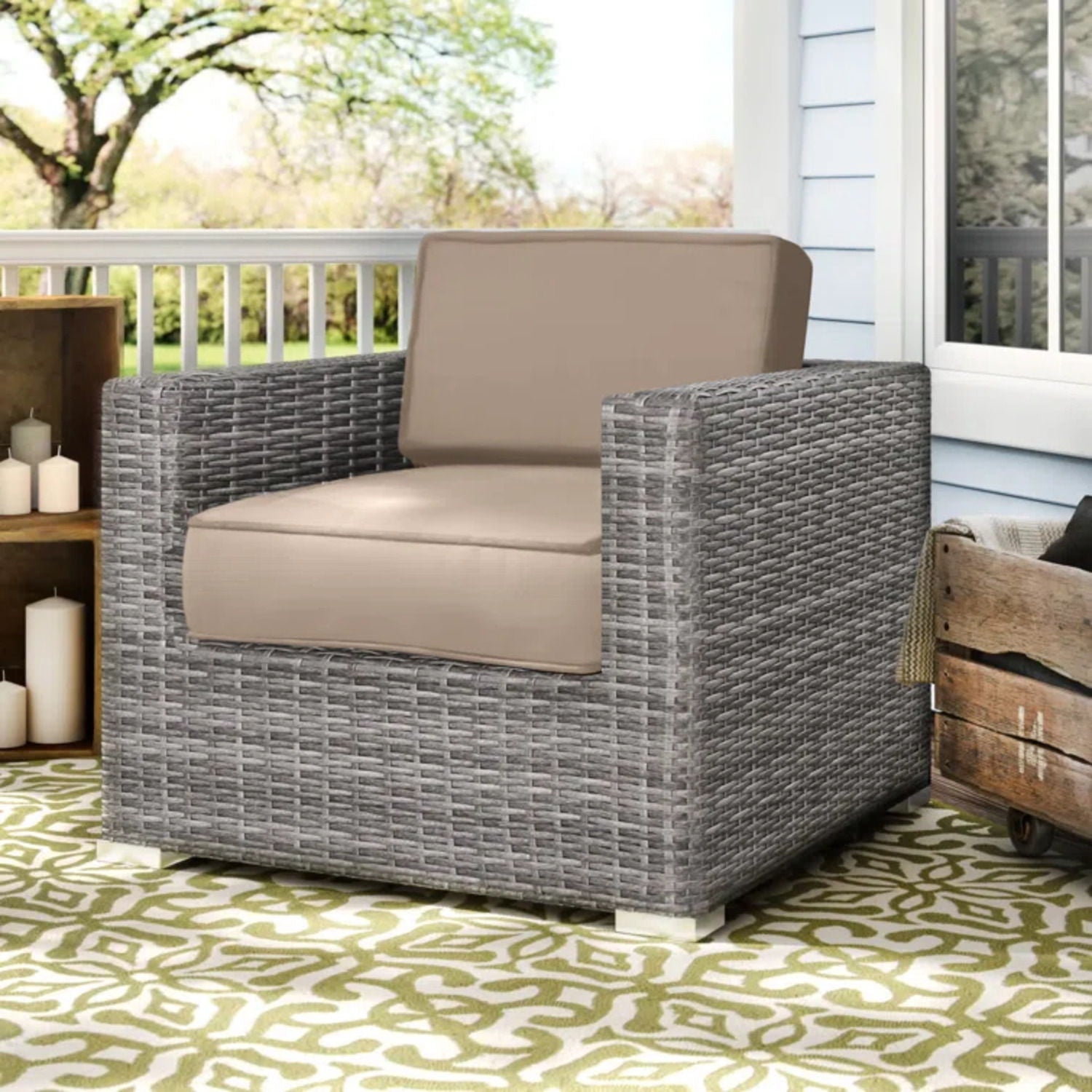 Patio Chair With Cushions Stylish Design - Best Buy Furniture