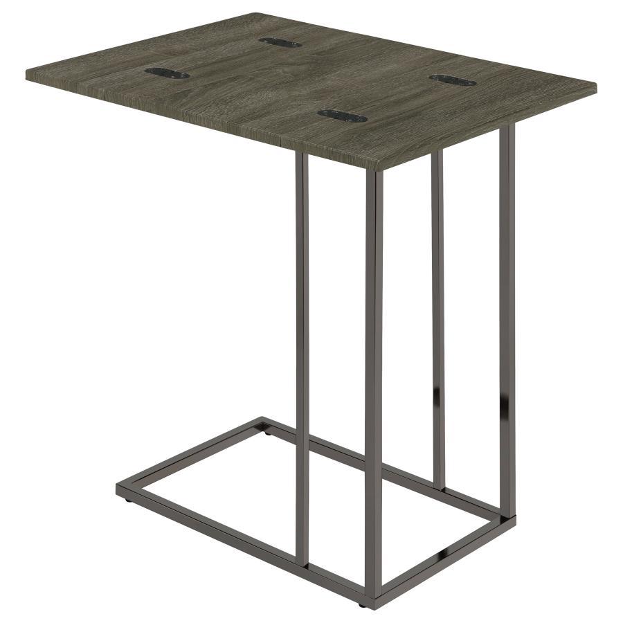 Pedro - Expandable C-Shaped Sofa Side Table - Best Buy Furniture