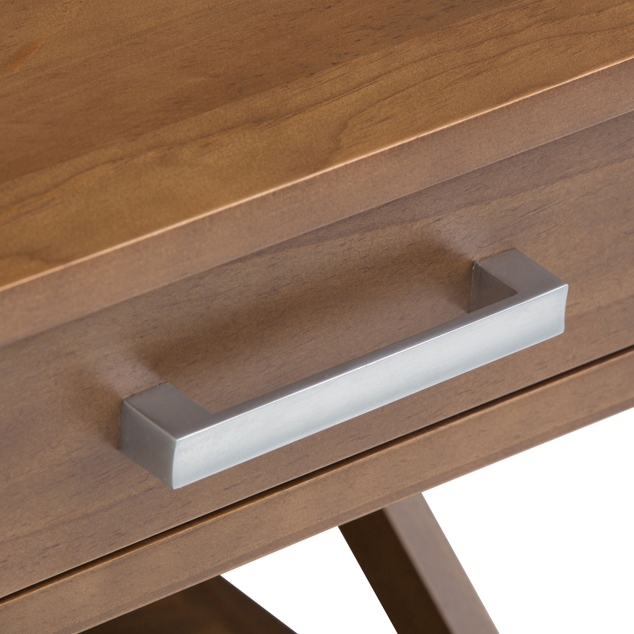 Kitchener - End Table - Medium Saddle Brown - Best Buy Furniture