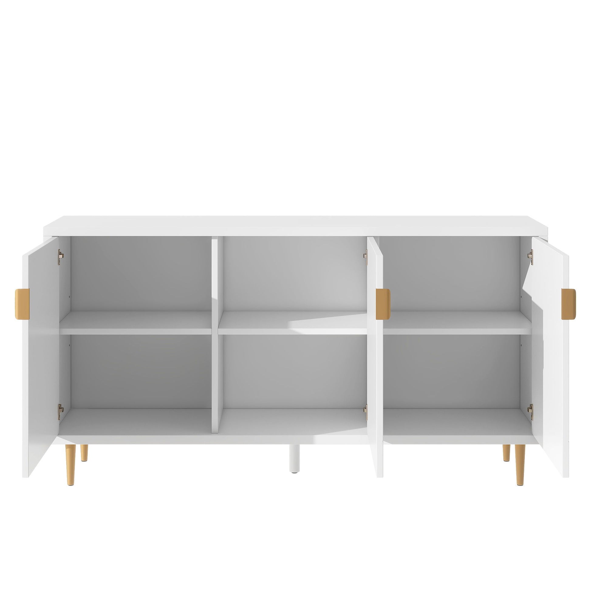 Modern TV Stand With 3 Doors And Adjustable Shelves - Best Buy Furniture