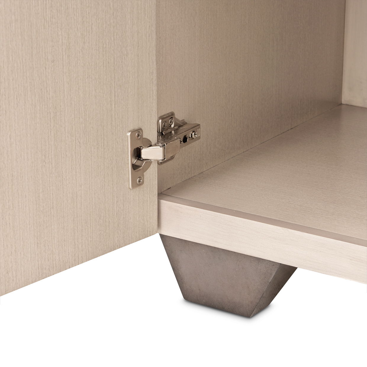 Fantosini - Display Cabinet - Silver Mist - Best Buy Furniture