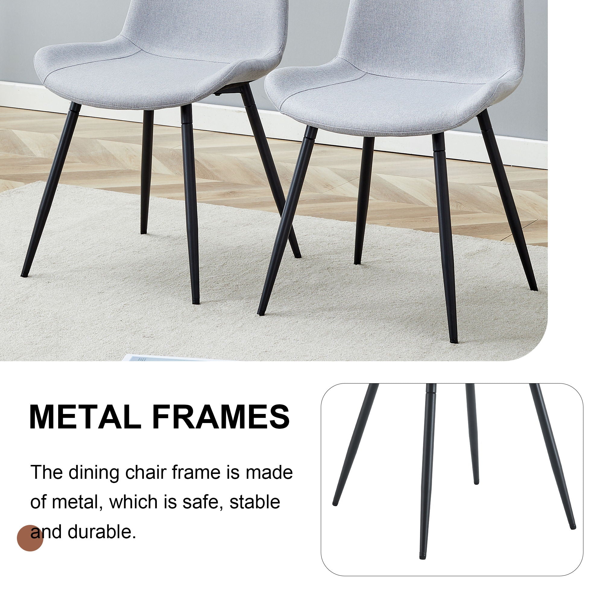 Modern Medieval Style Restaurant Cushioned Chairs With Suede Backrests - Best Buy Furniture