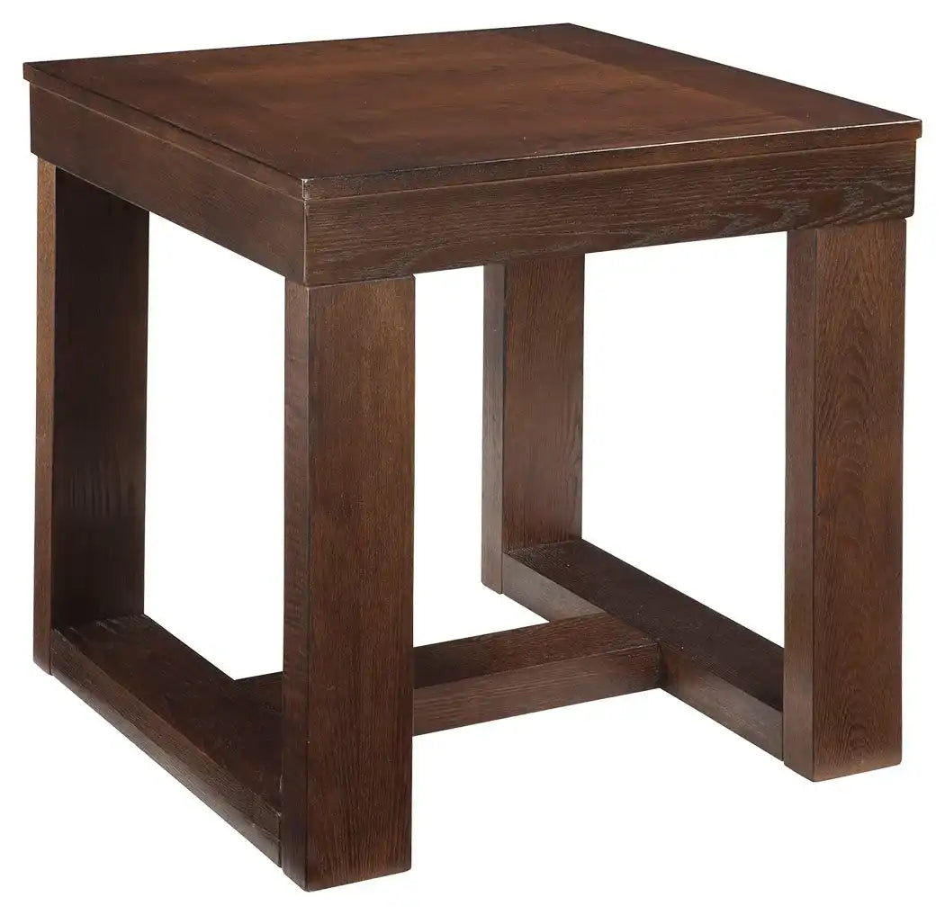 Watson - Square End Table - Dark Brown - Best Buy Furniture