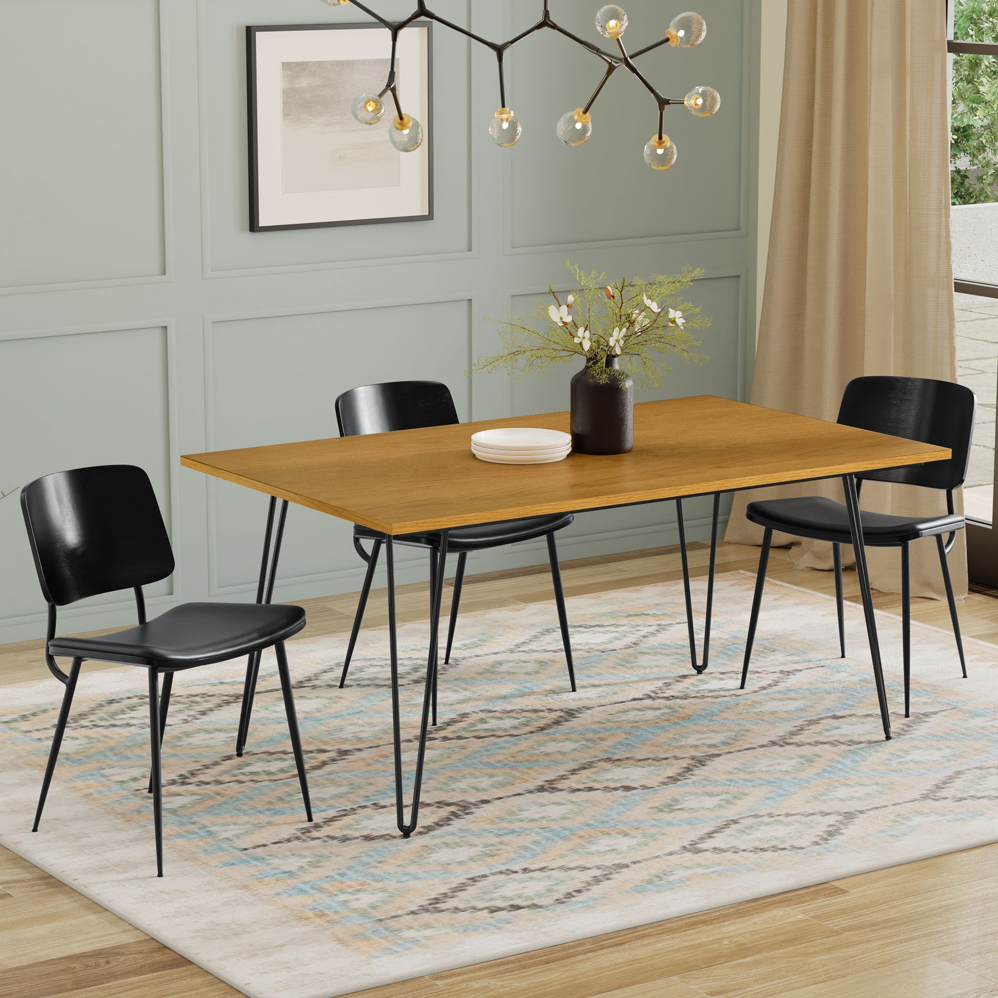 Hunter - Square Tabletop Dining Table - Best Buy Furniture