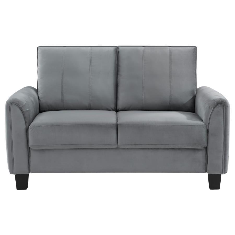 Davis - Upholstered Rolled Arm Sofa - Best Buy Furniture