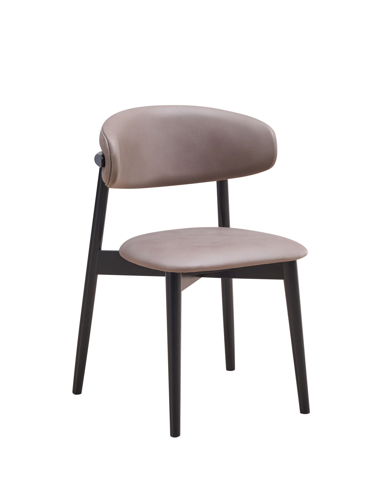 Lanae - Polished Microfiber Side Chair (Set of 2) - Gray - Best Buy Furniture