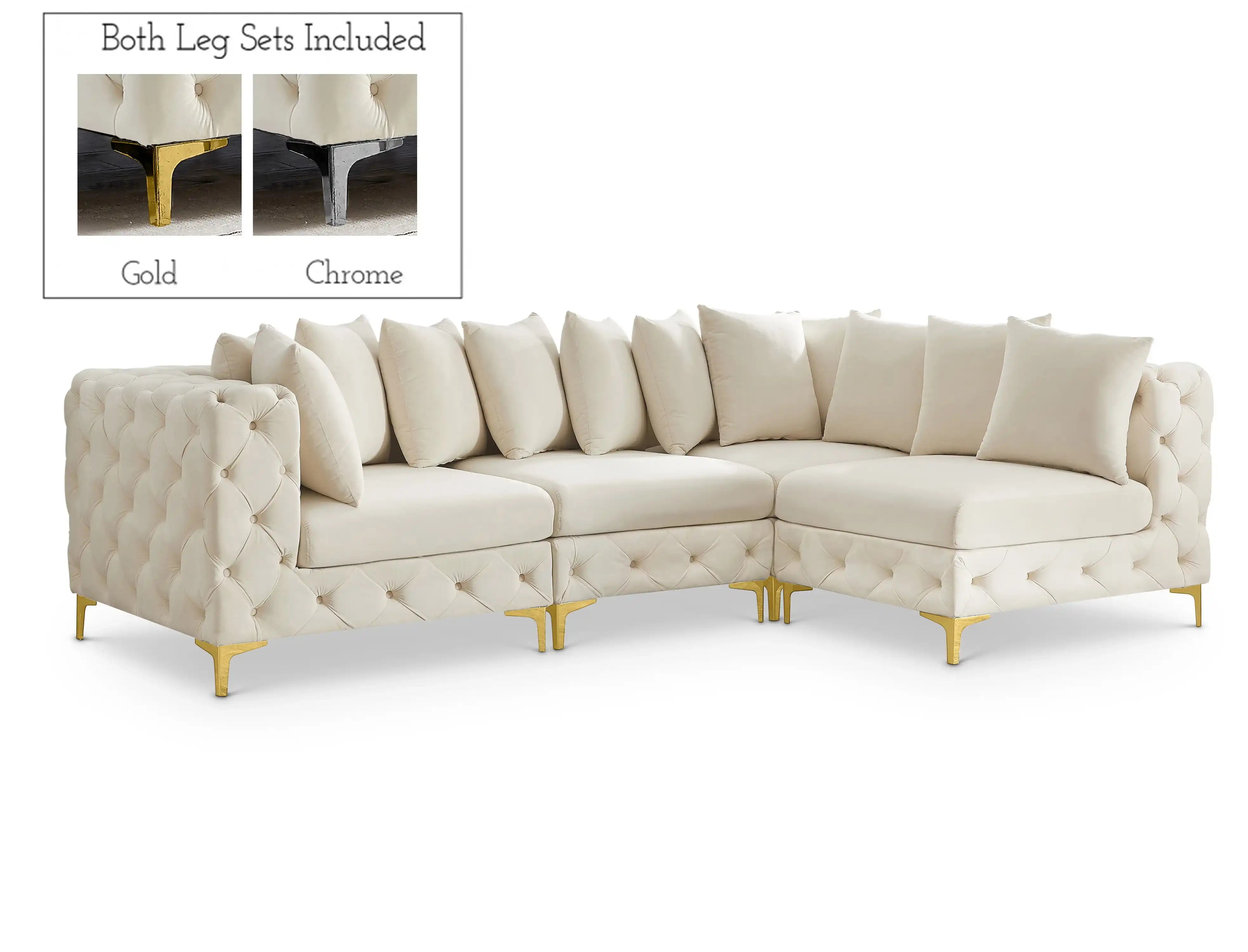 Tremblay - 4 Piece Modular Sectional - Best Buy Furniture