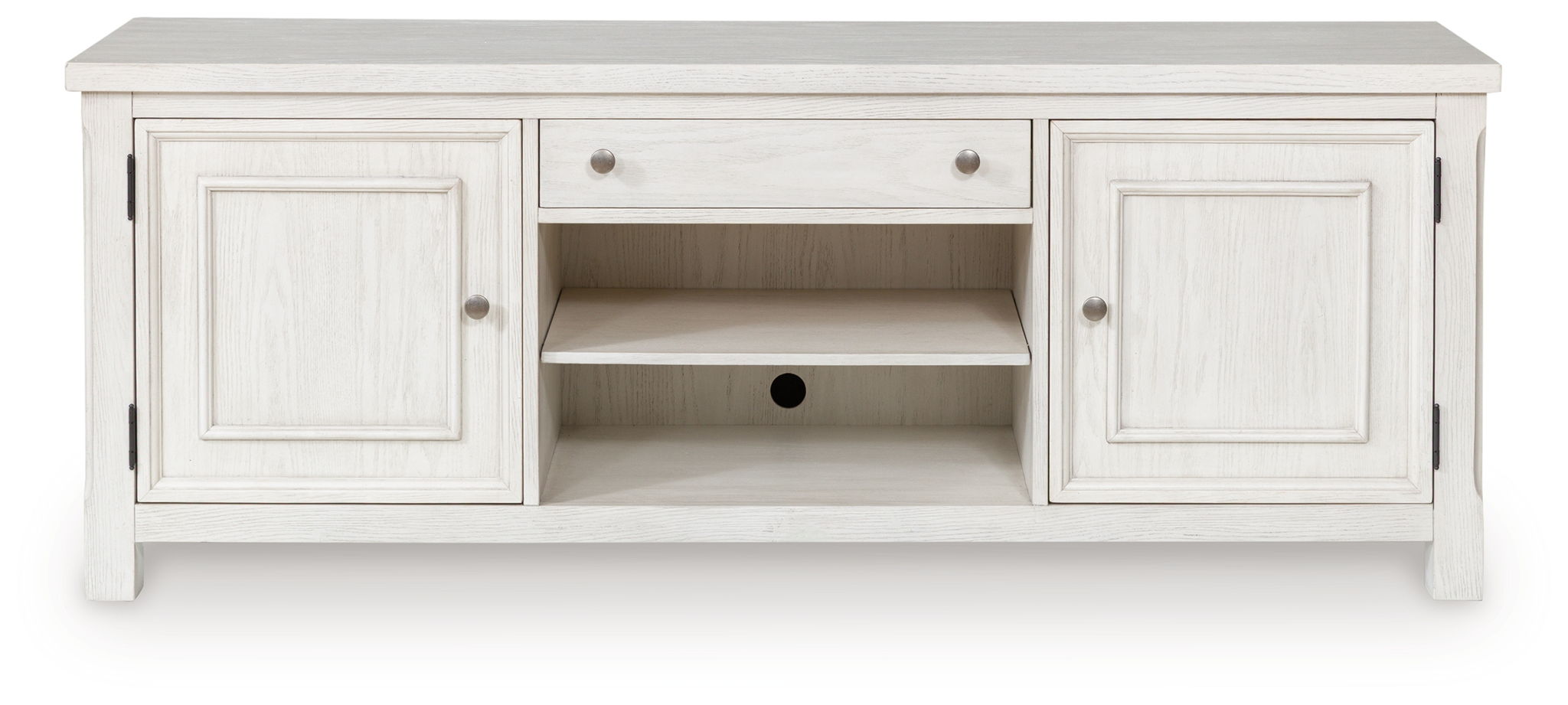 Robbinsdale - Extra Large TV Stand - Antique White - Best Buy Furniture