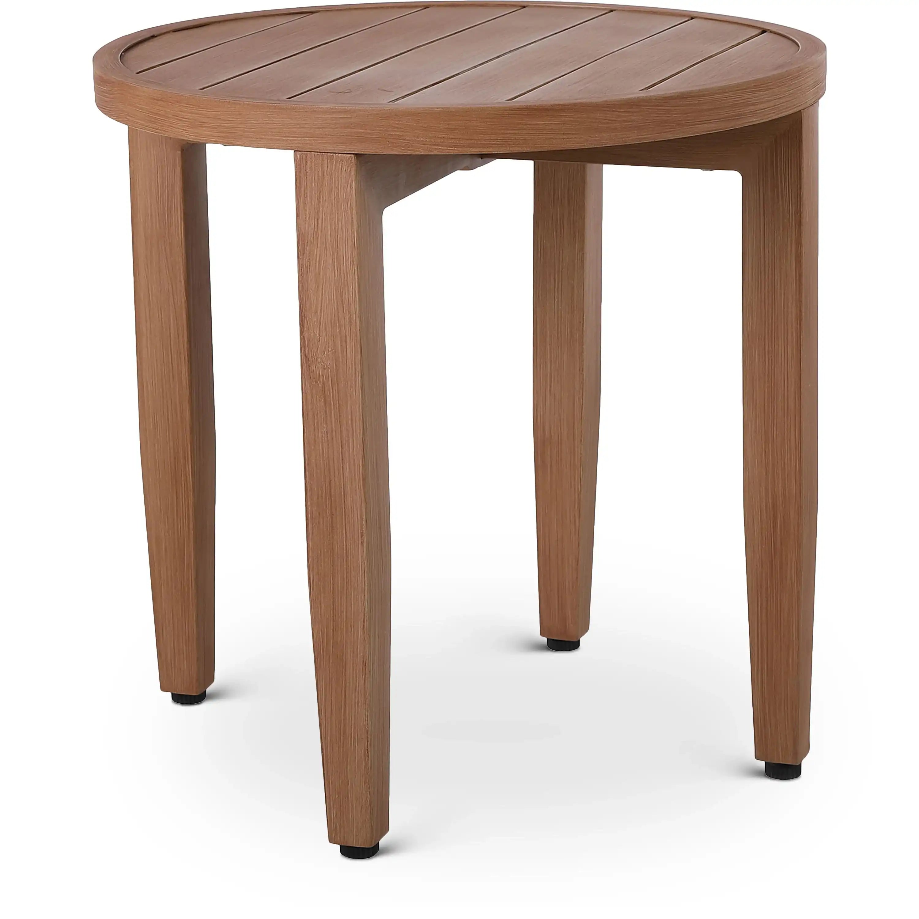 Maui - Outdoor Patio End Table - Natural - Best Buy Furniture