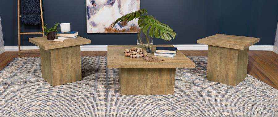 Devar - Square Coffee Table Set - Best Buy Furniture