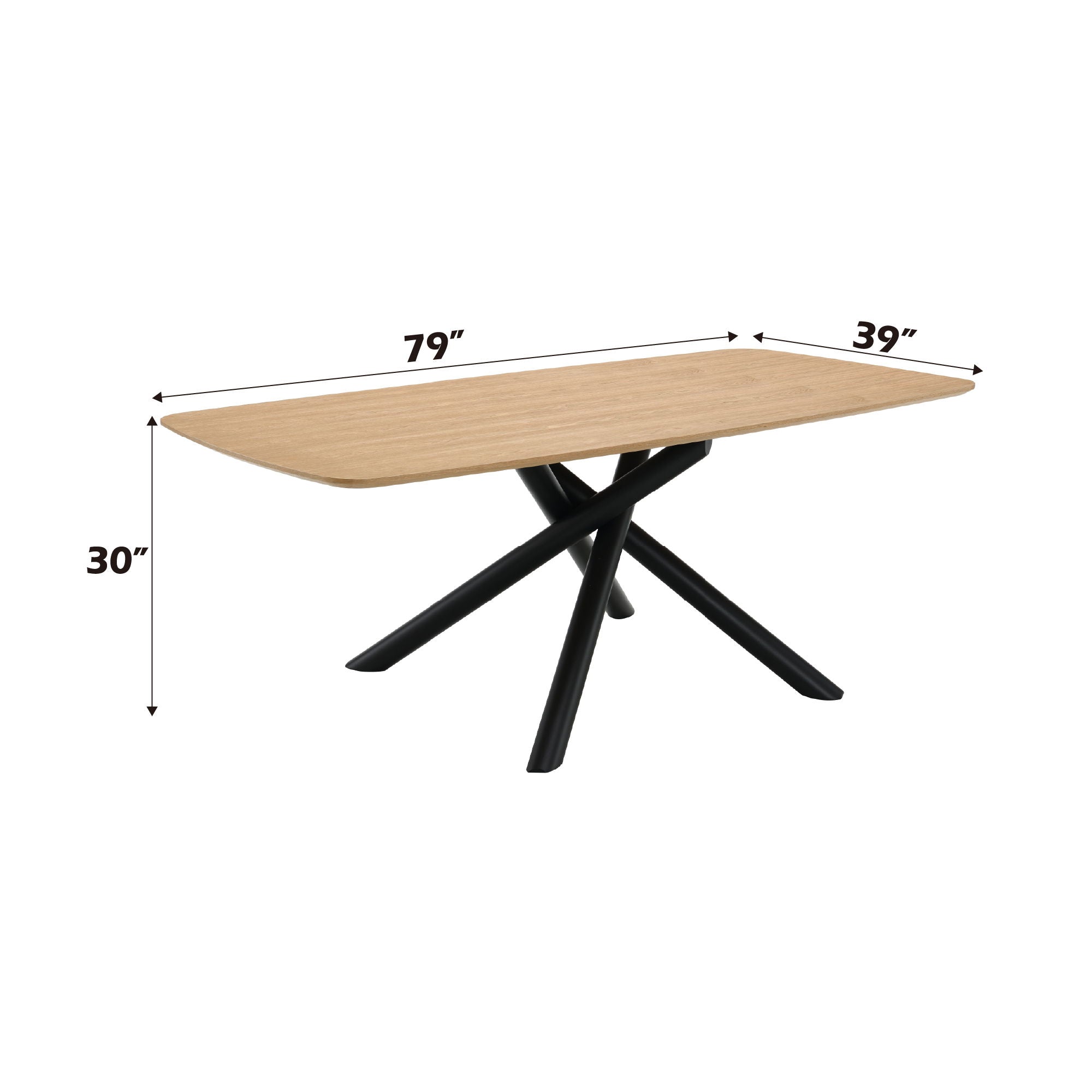 Lawton - Dining Table - Natural - Best Buy Furniture