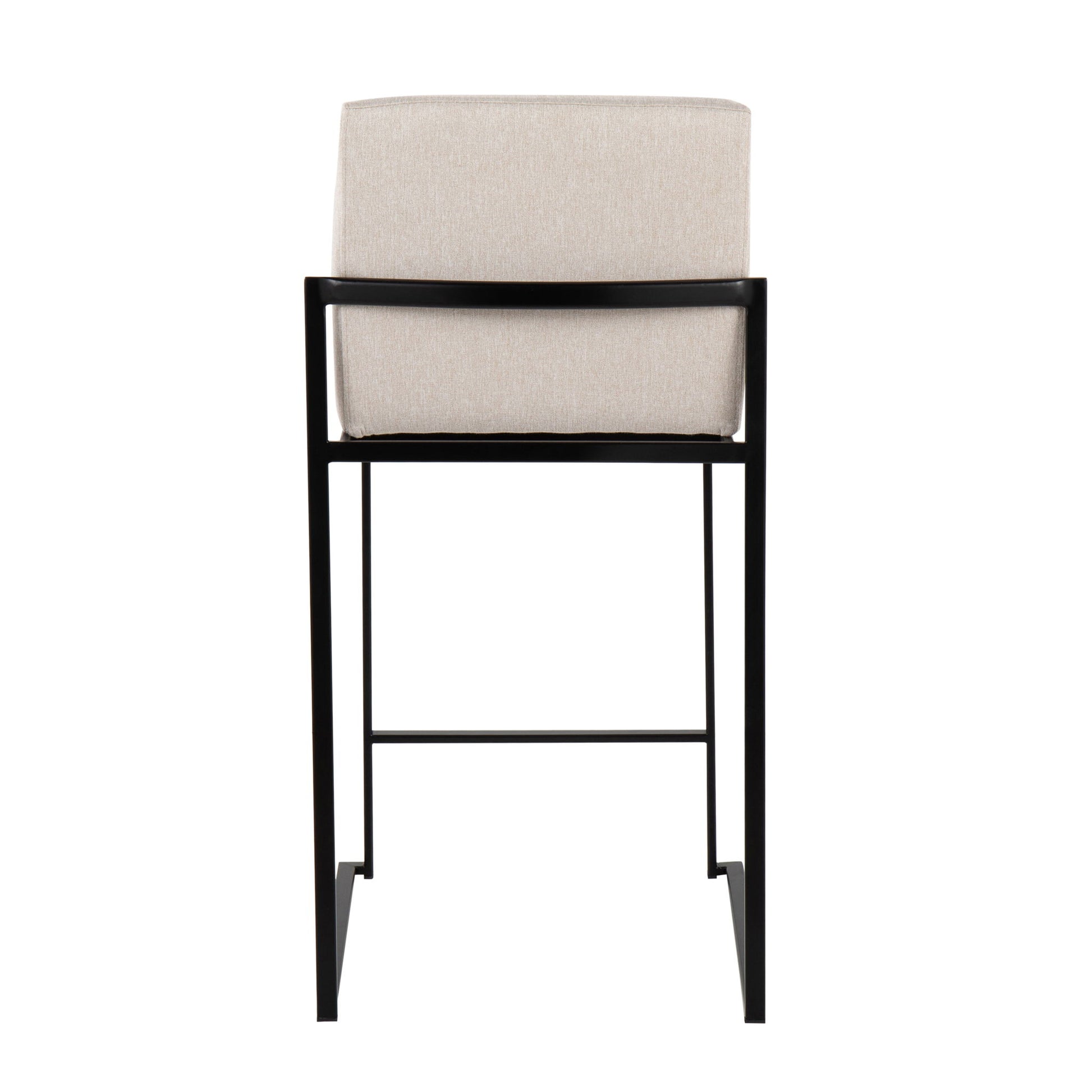 Fuji - Contemporary Modern Elegance, High Back Counter Stool - Best Buy Furniture