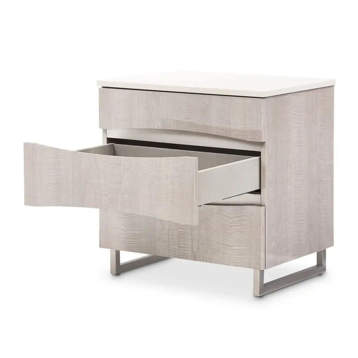 Marin - Nightstand - Beige - Best Buy Furniture