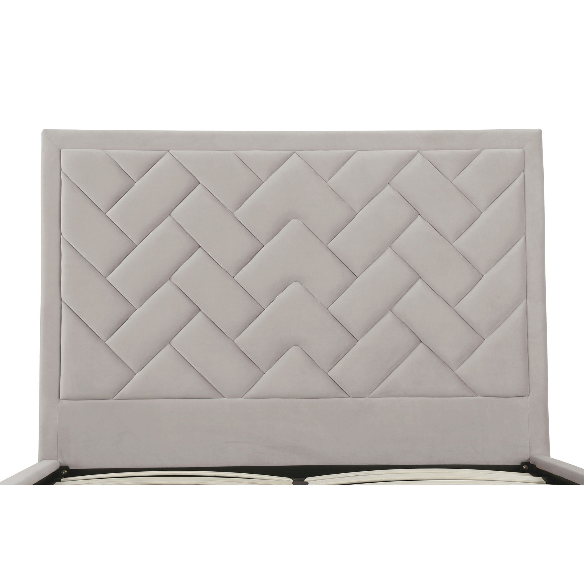 Crosby - Bed With Upholstered Headboard And Slats