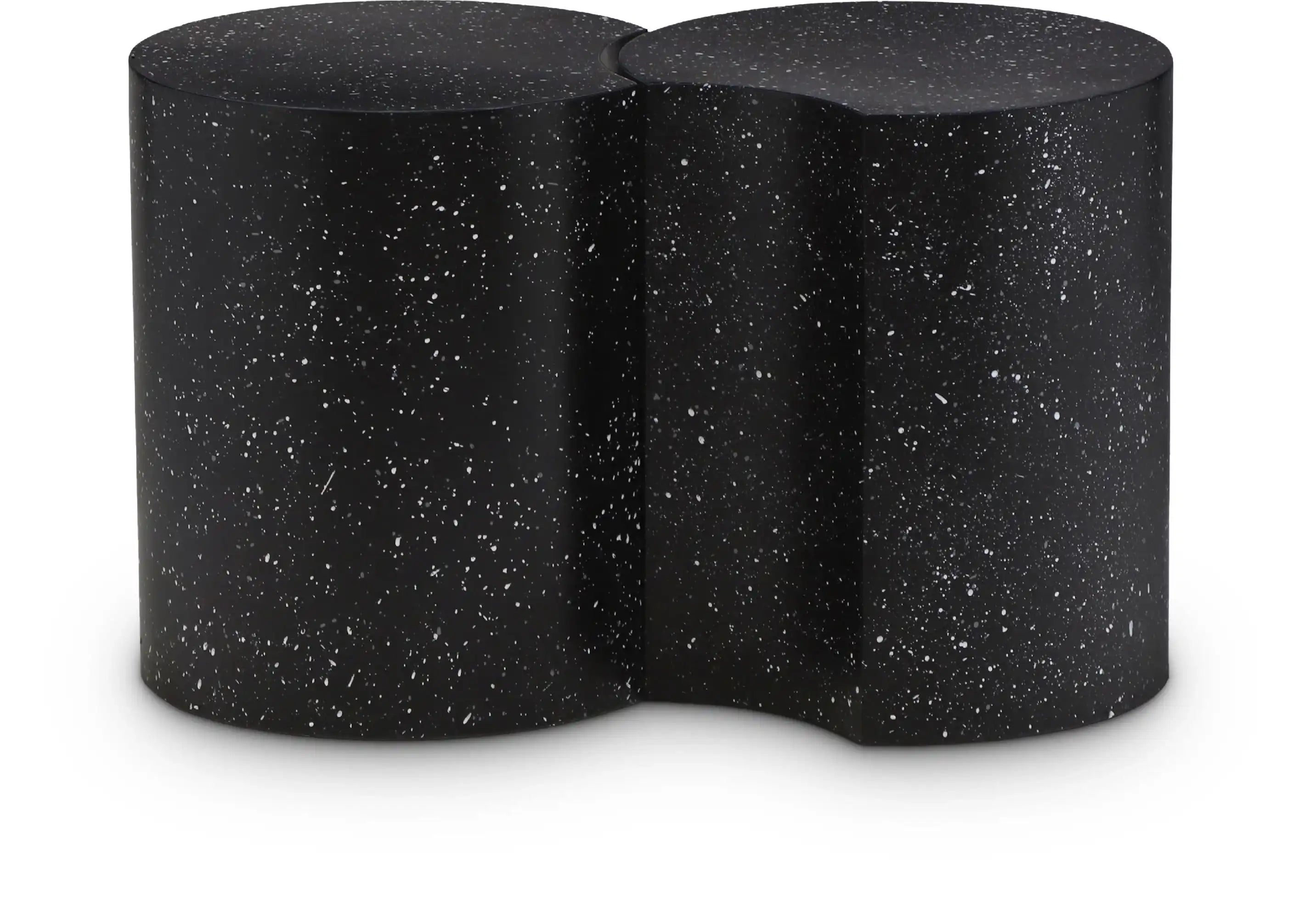 Dimple - 2 Piece Modular End Table - Terazzo Finish - Best Buy Furniture