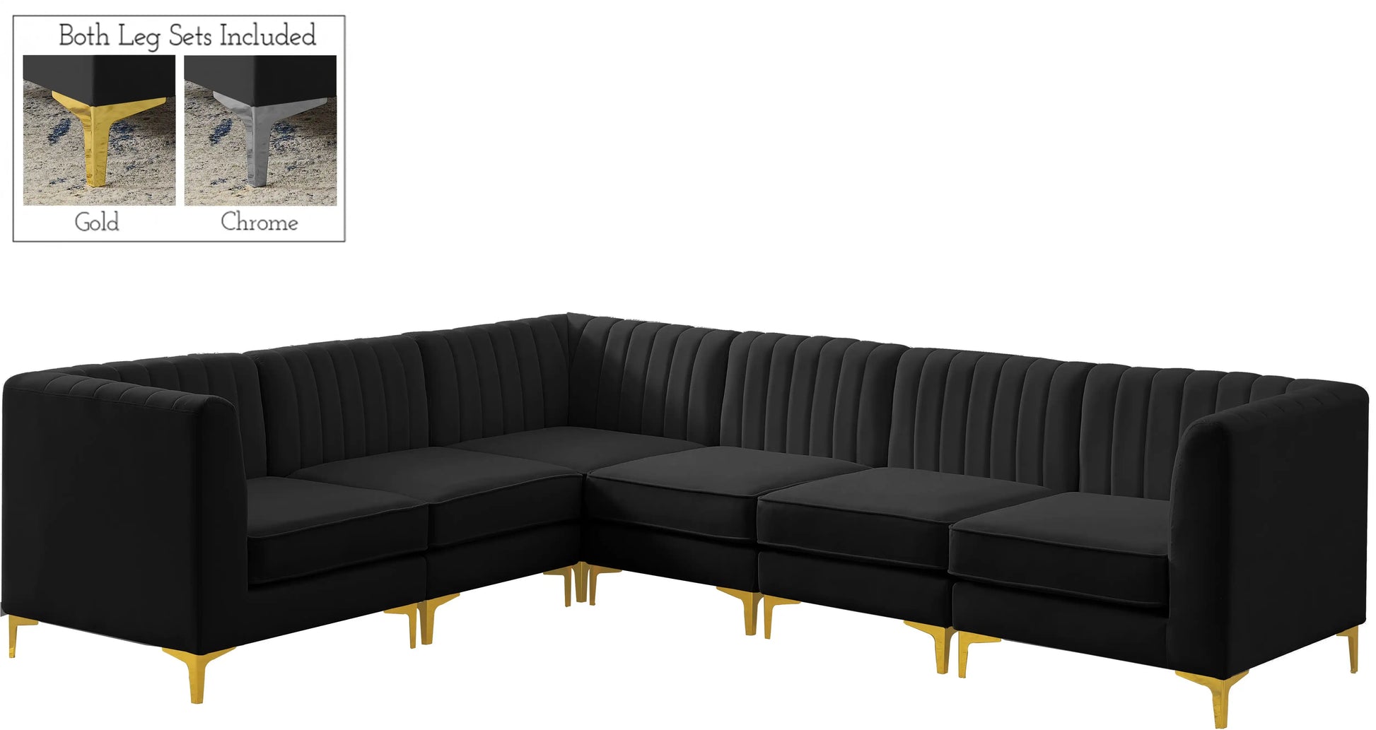 Alina - 6 Piece Sectional - Best Buy Furniture