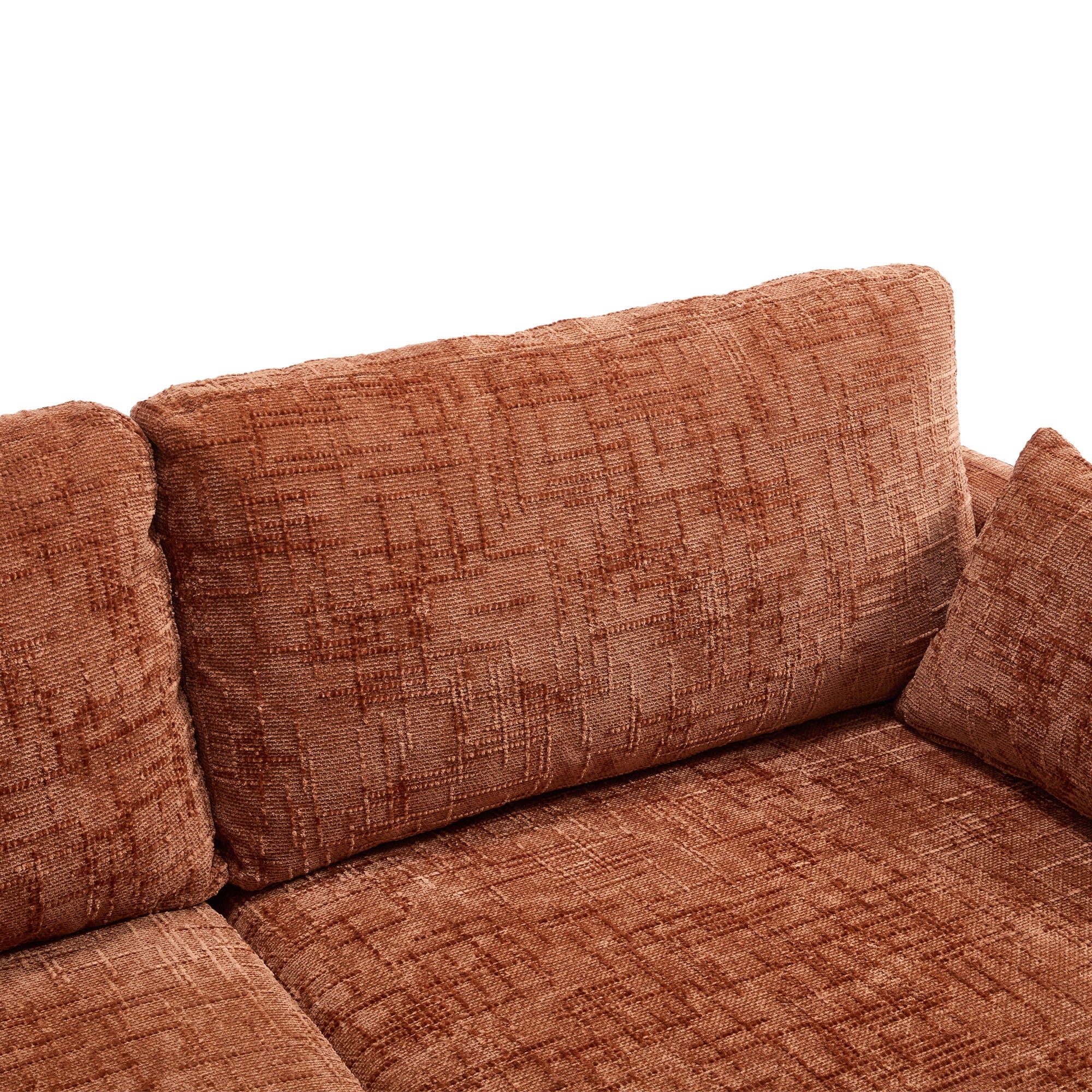 Chenille 2 Seater Sofa With LED Light, USB Charging Port, And Storage Bag - Best Buy Furniture