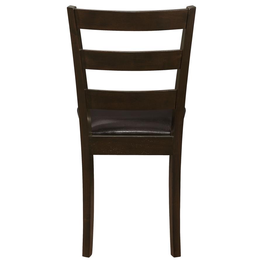 Guillen - 5 Piece Rectangular Dining Table Set - Cappuccino - Best Buy Furniture