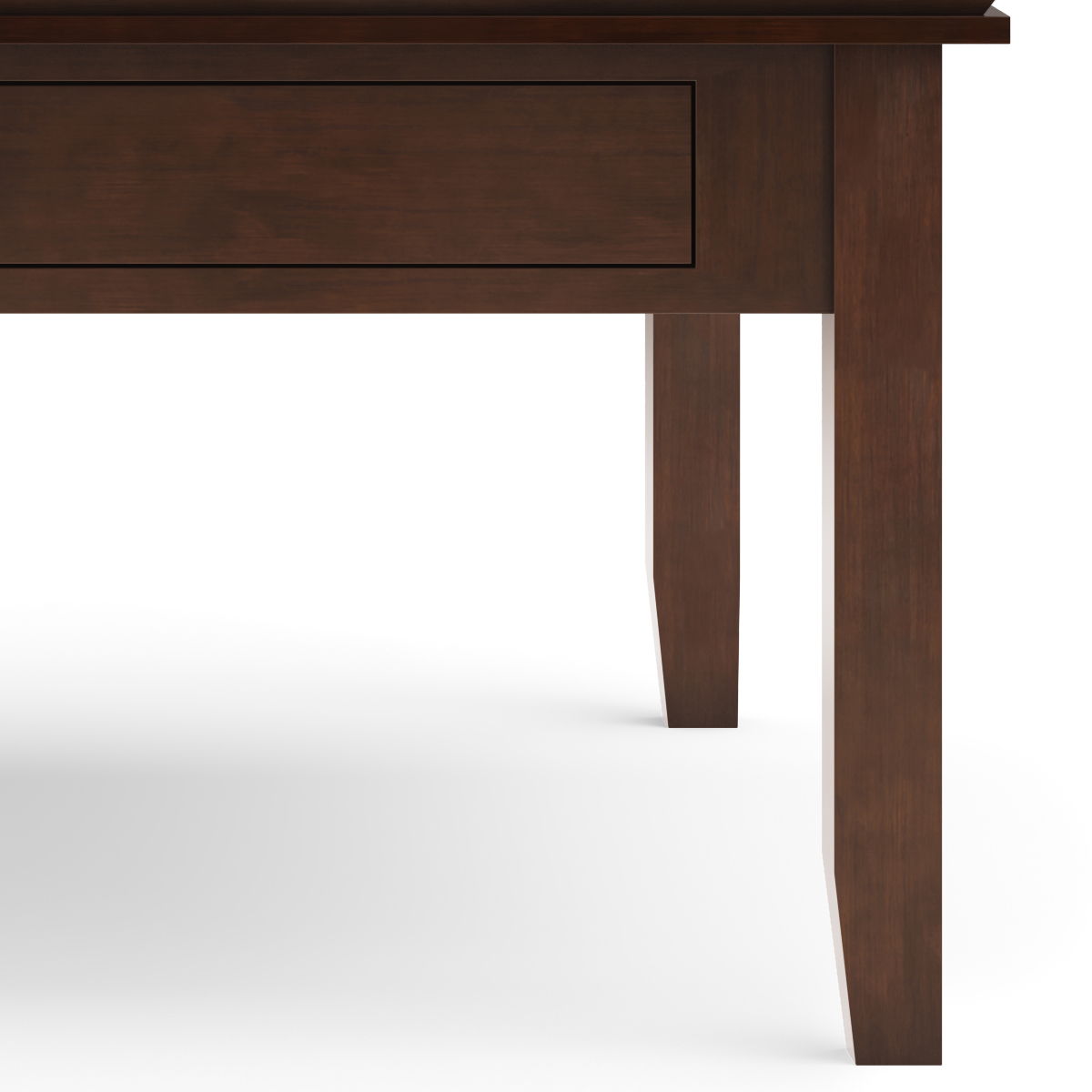 Artisan - Square Coffee Table - Russet Brown - Best Buy Furniture