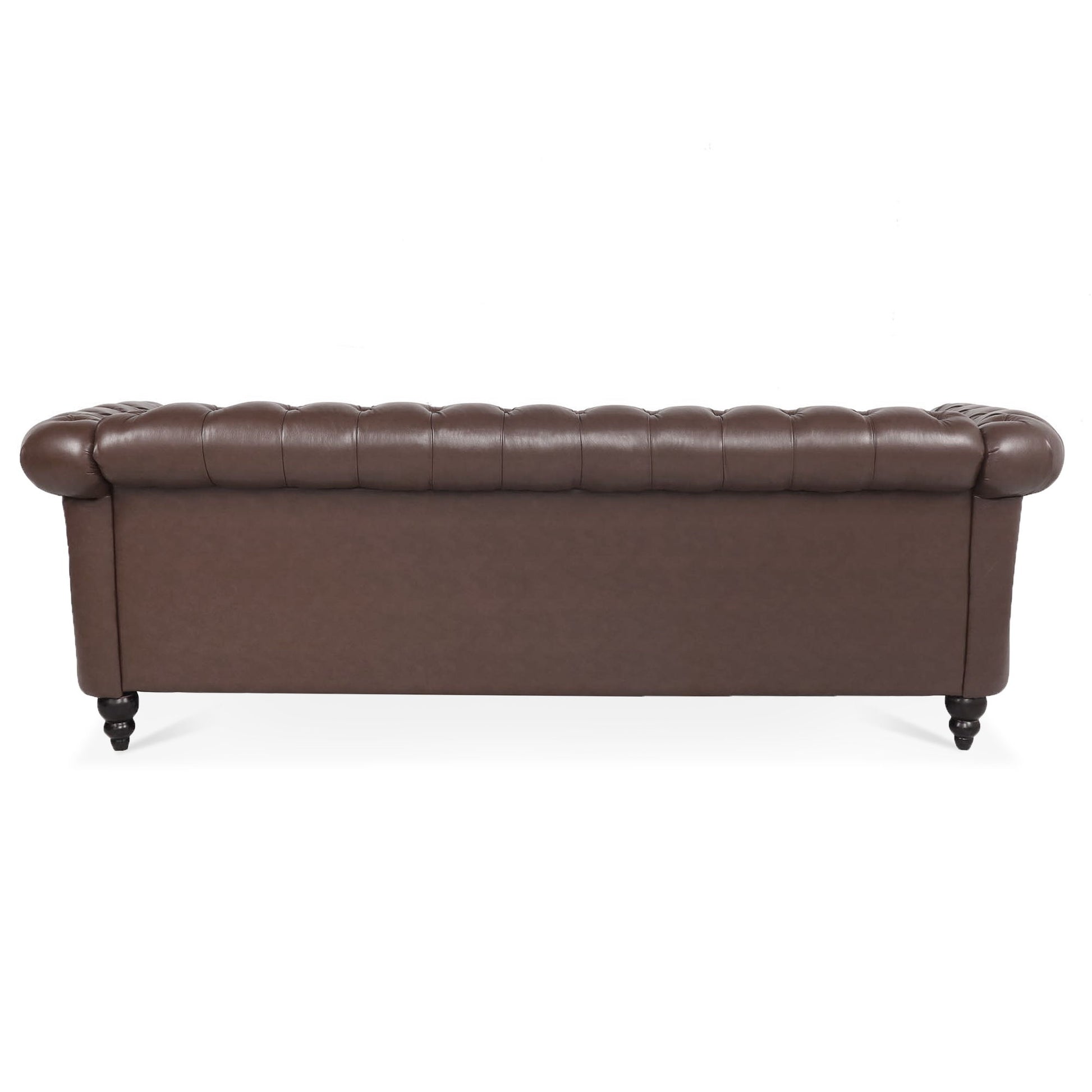 Rolled Arm Chesterfield 3 Seater Sofa - Best Buy Furniture